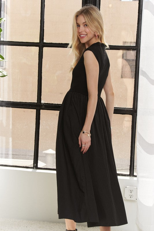 ADORA V-Neck Cap Sleeve Dress-TOPS / DRESSES-[Adult]-[Female]-2022 Online Blue Zone Planet