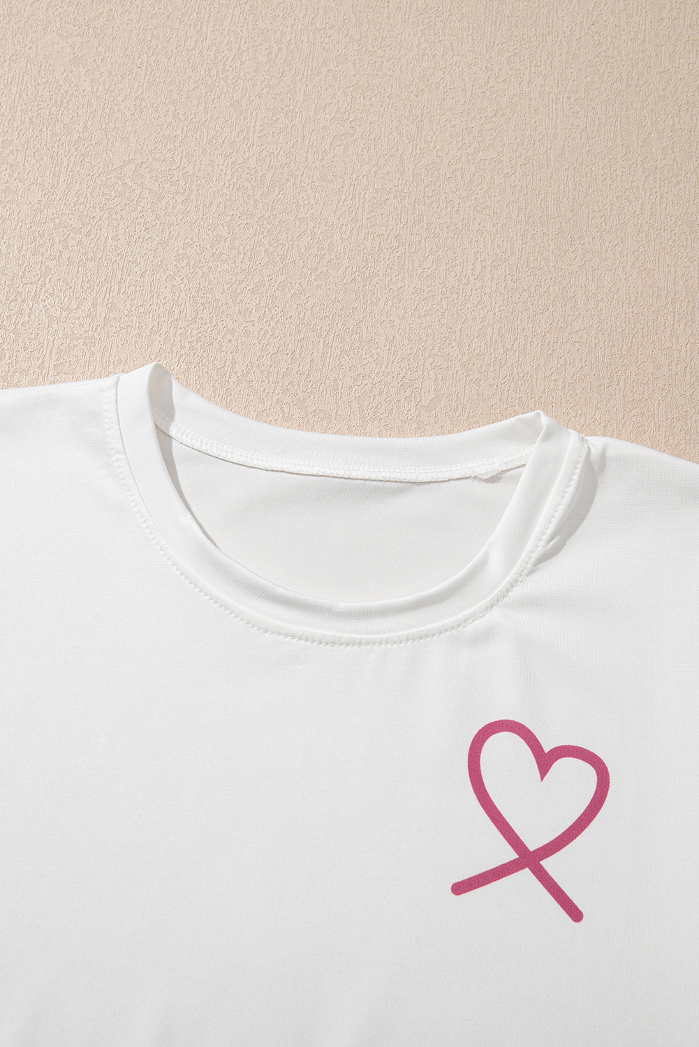 Pink Ruffled Tank Top And Heart Print Pants Lounge Set-Loungewear & Sleepwear/Loungewear-[Adult]-[Female]-2022 Online Blue Zone Planet