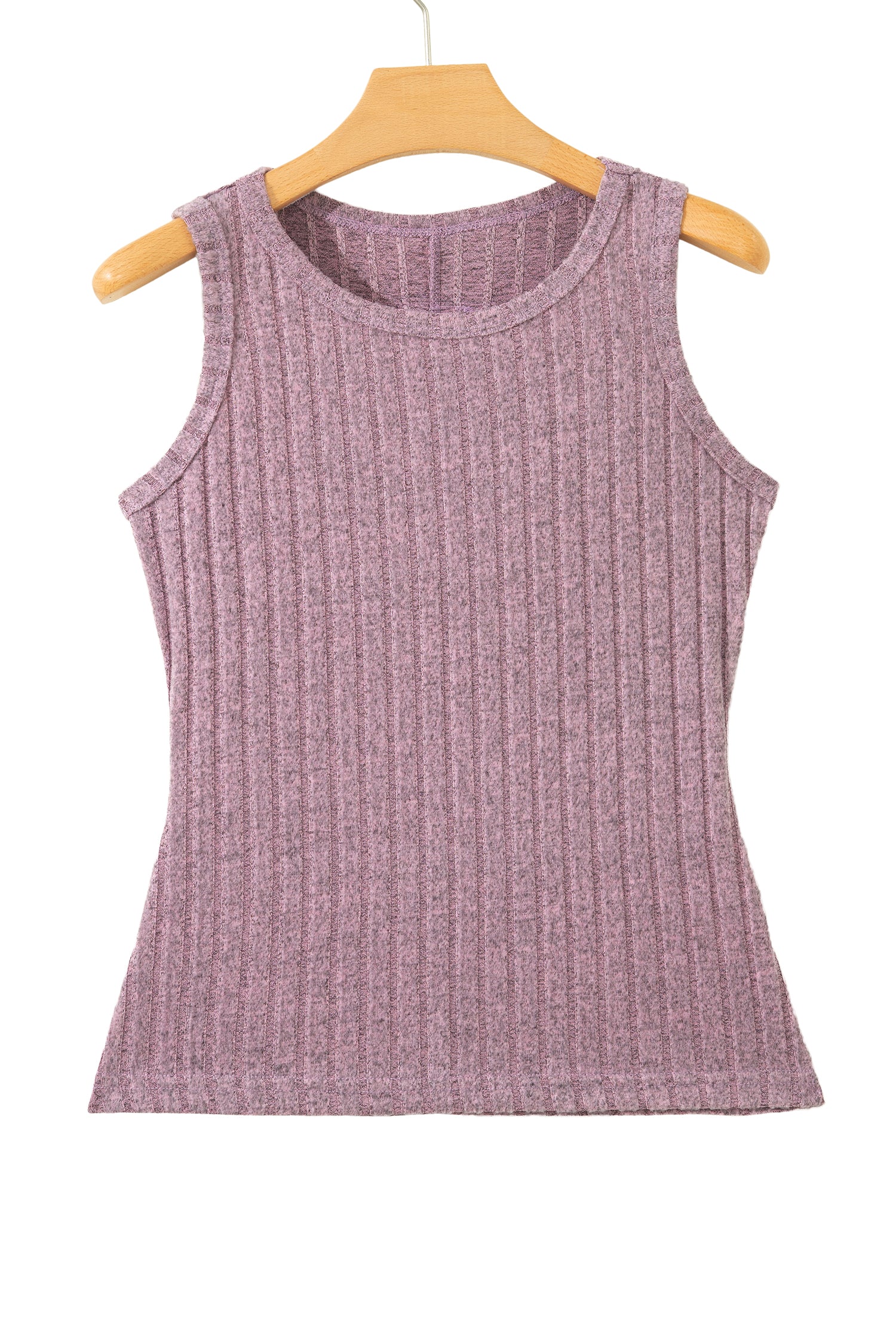 Bonbon Slim Ribbed Mineral Wash Tank Top-Tops/Tank Tops-[Adult]-[Female]-2022 Online Blue Zone Planet
