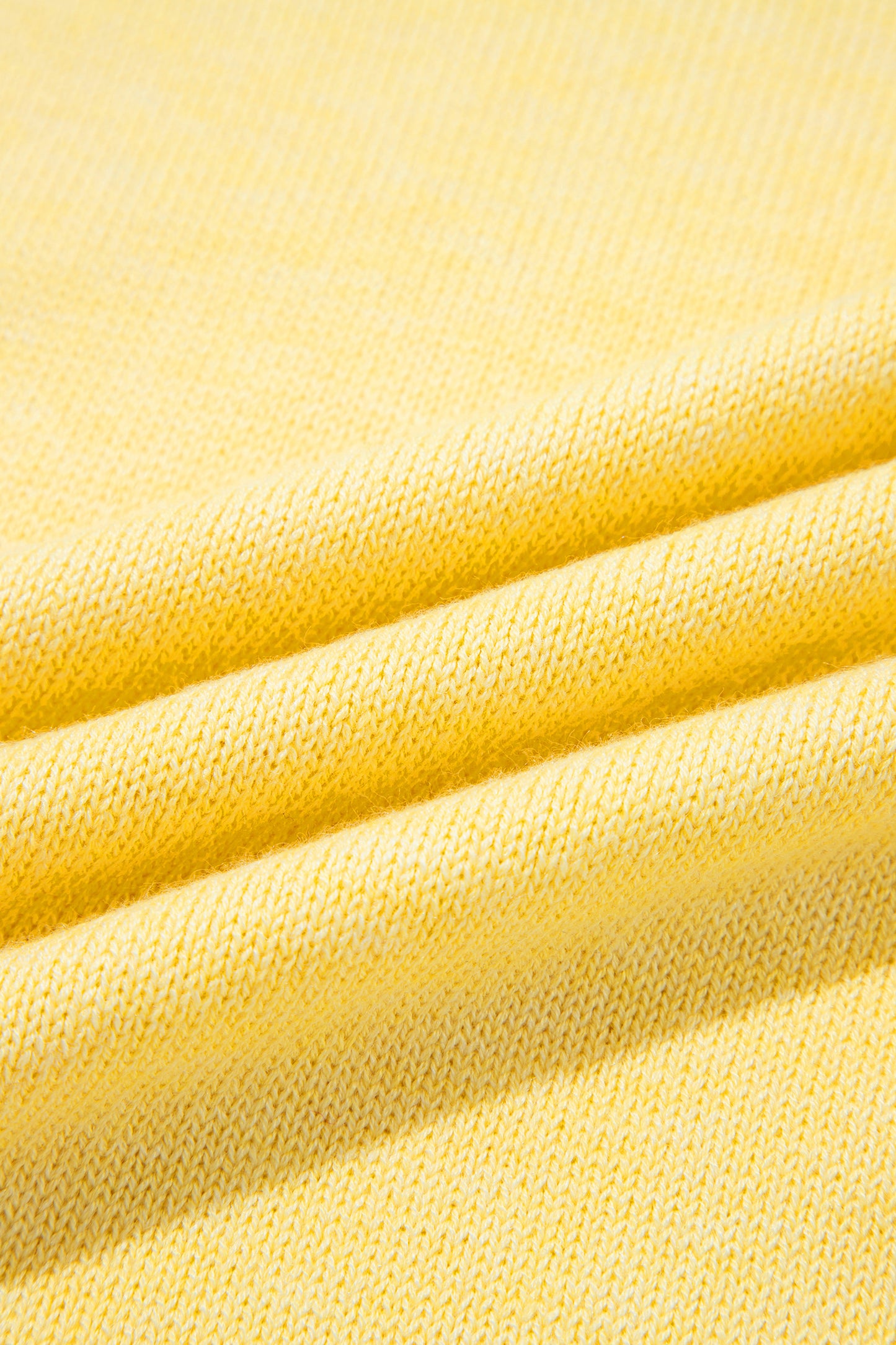 Yellow Cream Large Armhole Side Slit Loose Sweater Vest-TOPS / DRESSES-[Adult]-[Female]-2022 Online Blue Zone Planet