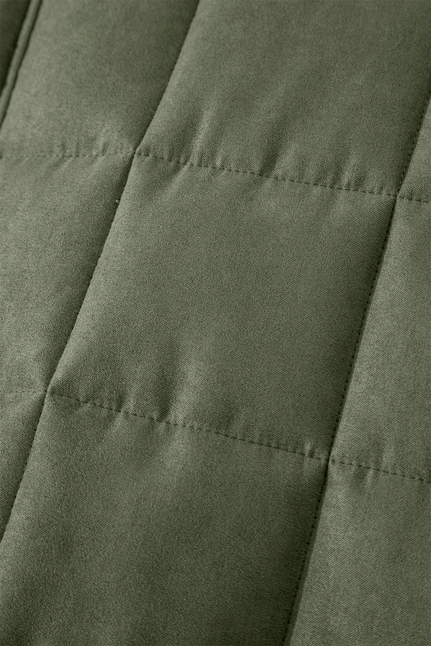 Green Zip-Up Pocket Quilted Jacket-Outerwear/Jackets-[Adult]-[Female]-2022 Online Blue Zone Planet