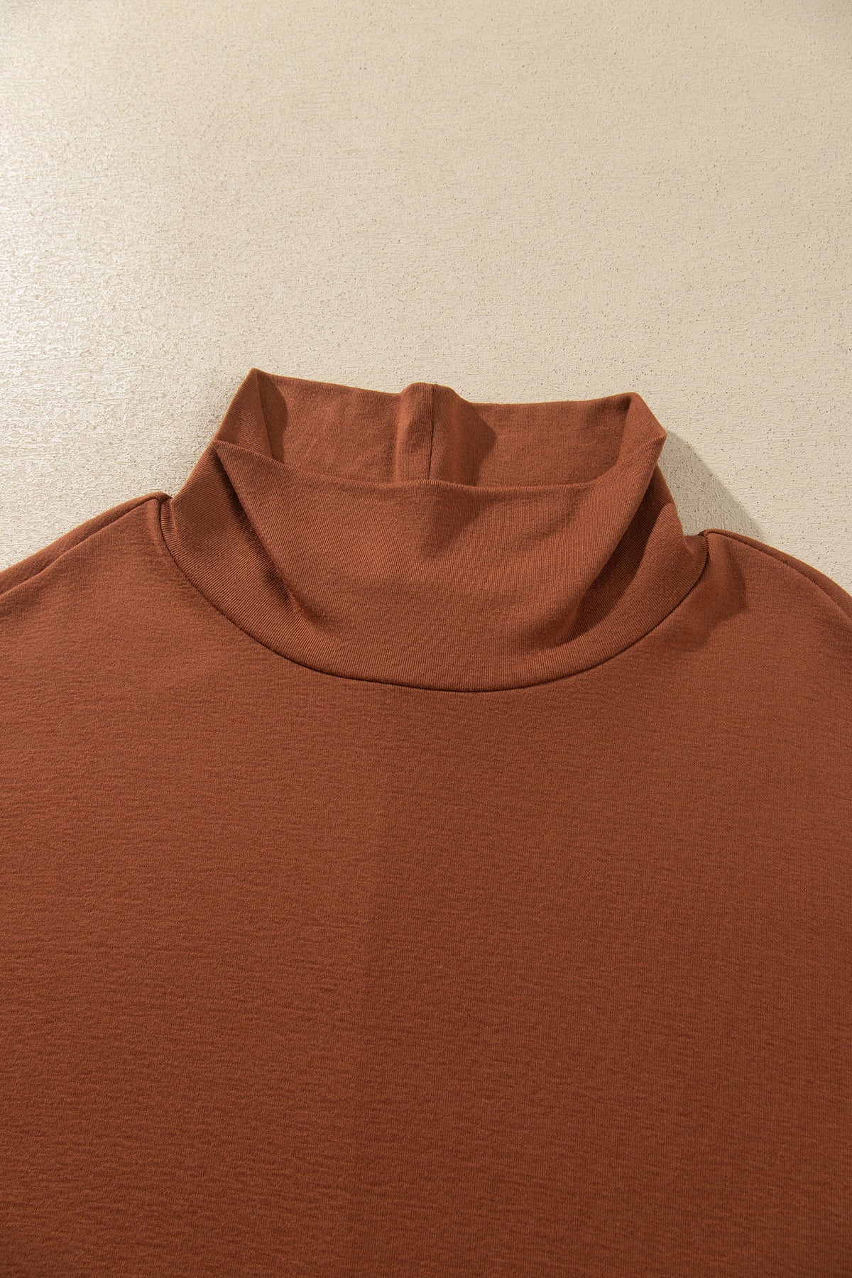 Black High Neck Long Sleeve Top-Tops/Long Sleeve Tops-[Adult]-[Female]-2022 Online Blue Zone Planet