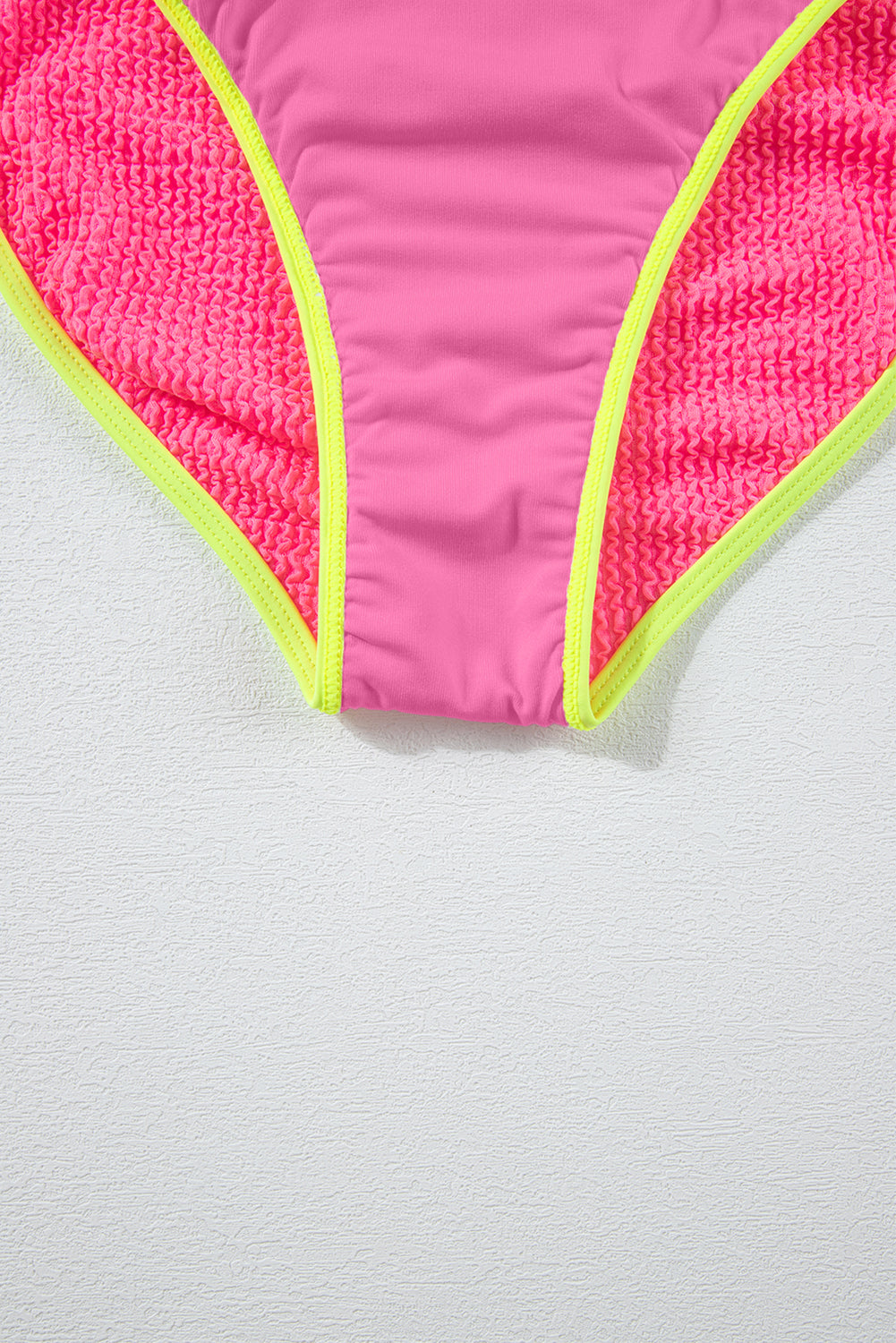 Grapefruit Orange Color Block High Waisted Sexy Bikini Set-Swimwear/High Waisted Swimsuit-[Adult]-[Female]-2022 Online Blue Zone Planet
