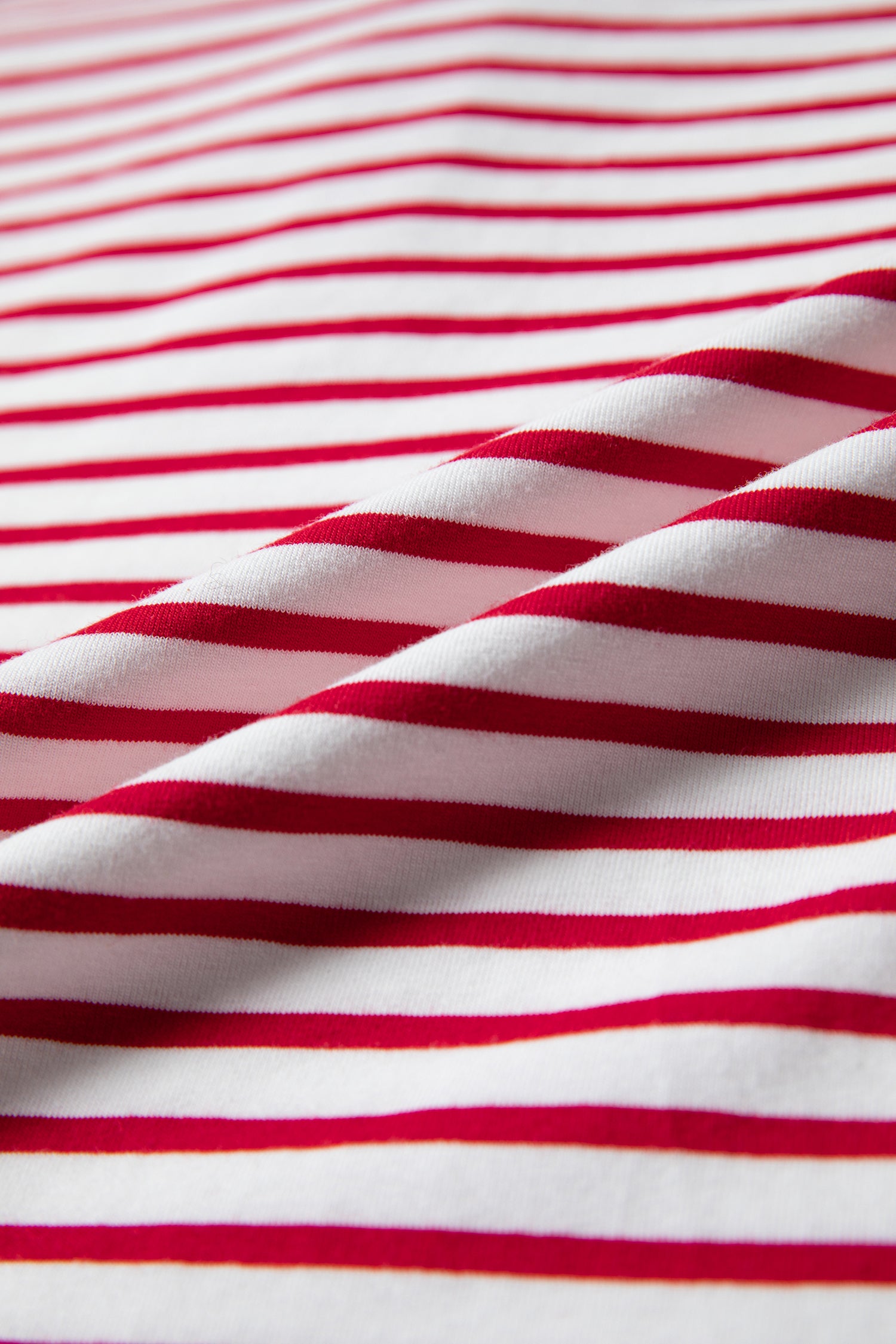 Red Stripe Half Placket V Neck Contrast 3/4 Sleeve Patchwork Top-Tops/Long Sleeve Tops-[Adult]-[Female]-2022 Online Blue Zone Planet