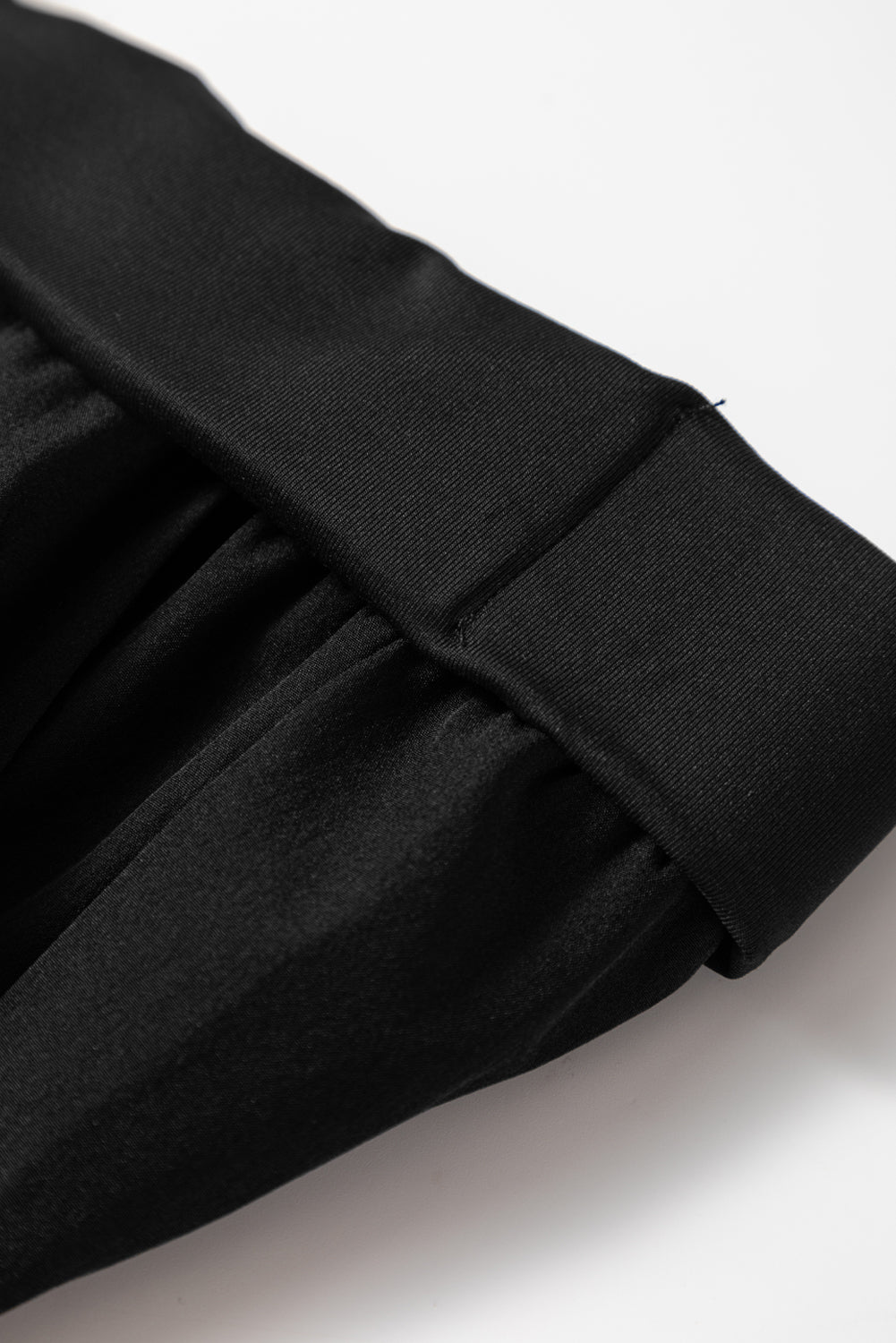 Black Elastic High Waist Pocketed Cargo Jogger Pants-Bottoms/Pants & Culotte-[Adult]-[Female]-2022 Online Blue Zone Planet