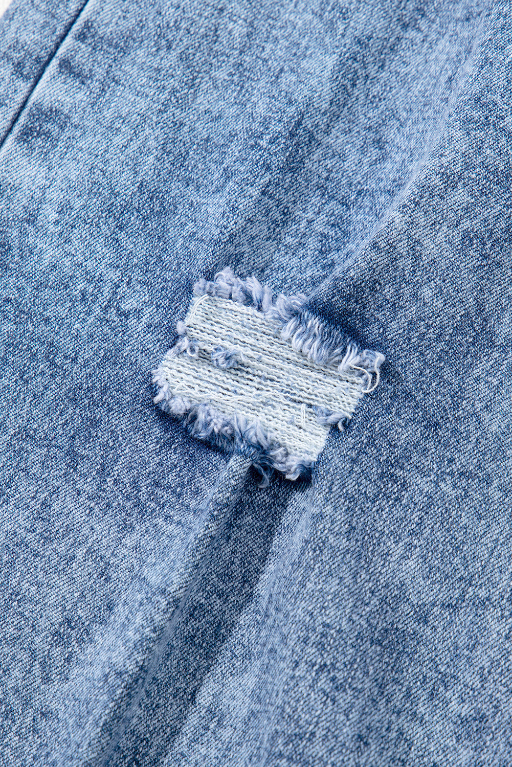 Ashleigh Blue Mineral Wash Bottom Cuff Distressed Wide Leg Jeans-Bottoms/Jeans-[Adult]-[Female]-2022 Online Blue Zone Planet