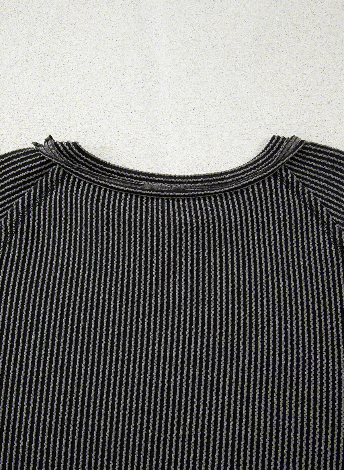 Dark Grey Corded Lantern Sleeve Top High Waist Ruffled Mini Skirt Set-Two Piece Sets/Two Piece Dresses-[Adult]-[Female]-2022 Online Blue Zone Planet