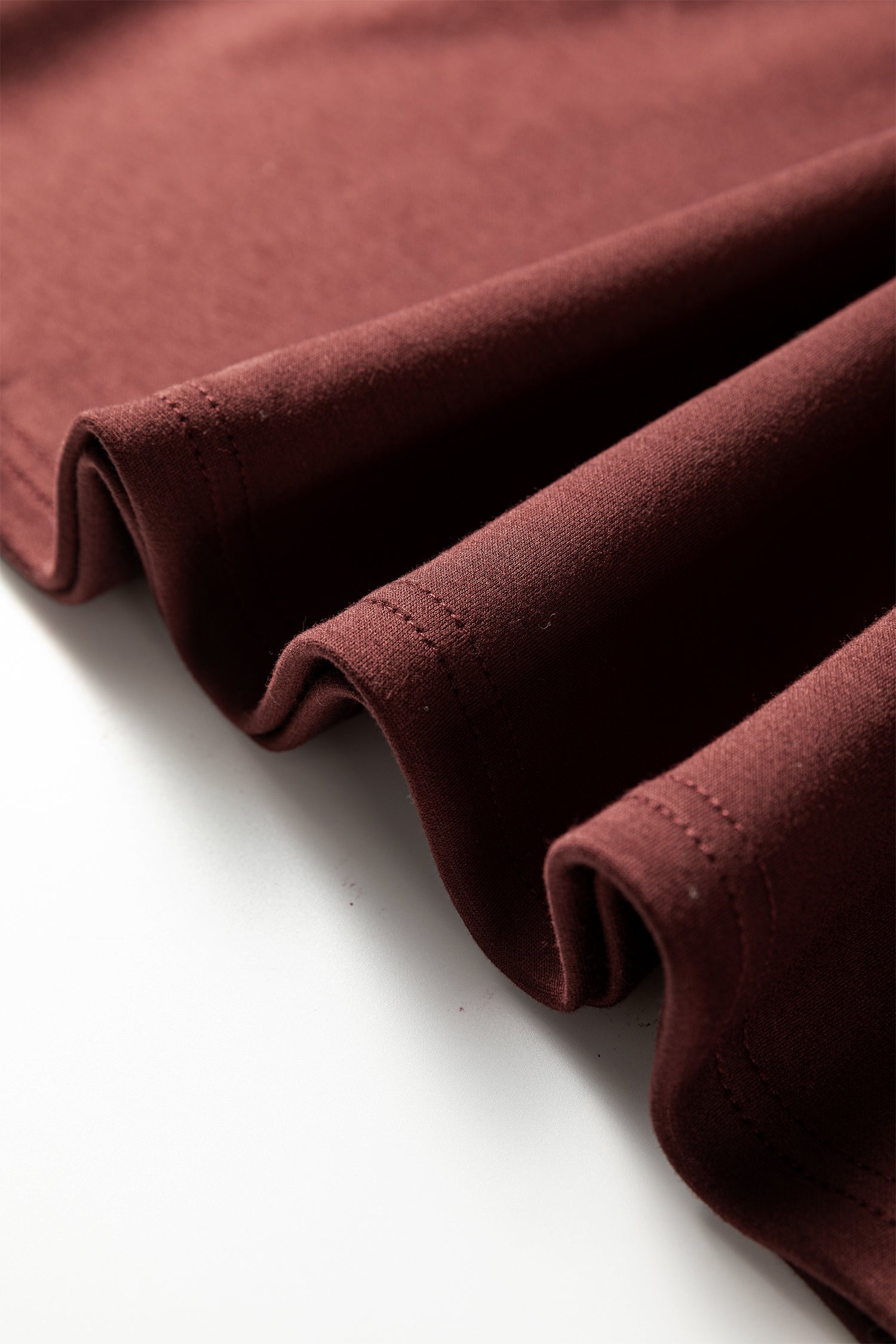 Coffee Contrast Plaid Trim Patchwork Collared Plus Size Shift Mini Dress-TOPS / DRESSES-[Adult]-[Female]-2022 Online Blue Zone Planet