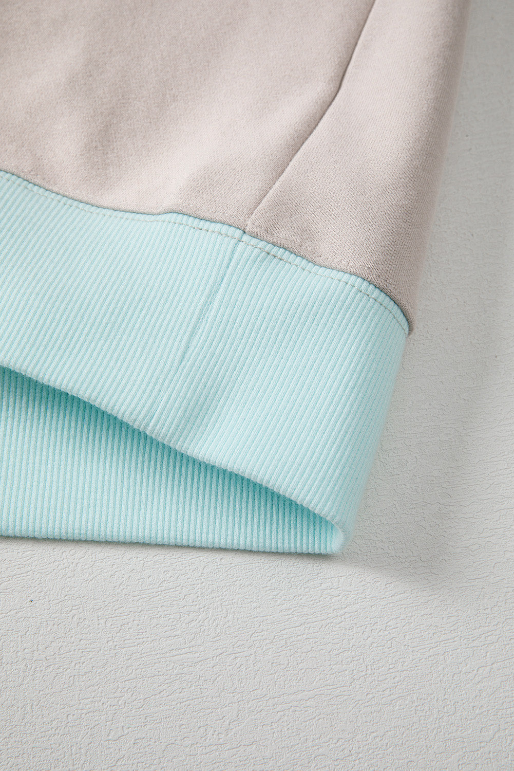 Jet Stream Striped Colorblock Patchwork Drop Shoulder Sweatshirt-Tops/Sweatshirts & Hoodies-[Adult]-[Female]-2022 Online Blue Zone Planet