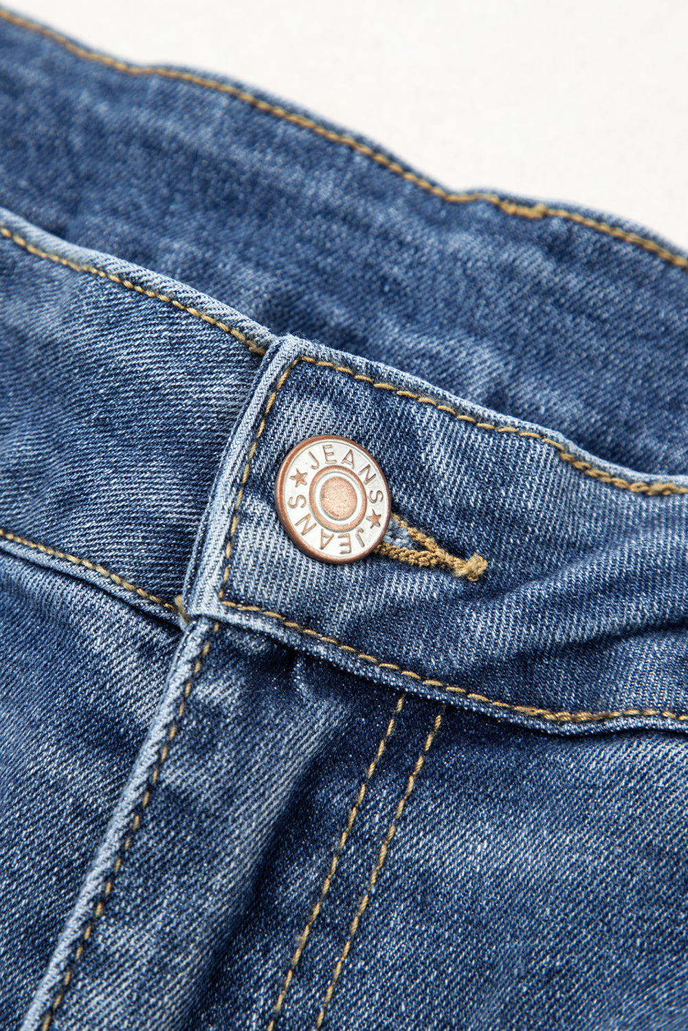 Ashleigh Blue Stitched Raw Hem Wide Leg Loose Jeans-TOPS / DRESSES-[Adult]-[Female]-2022 Online Blue Zone Planet