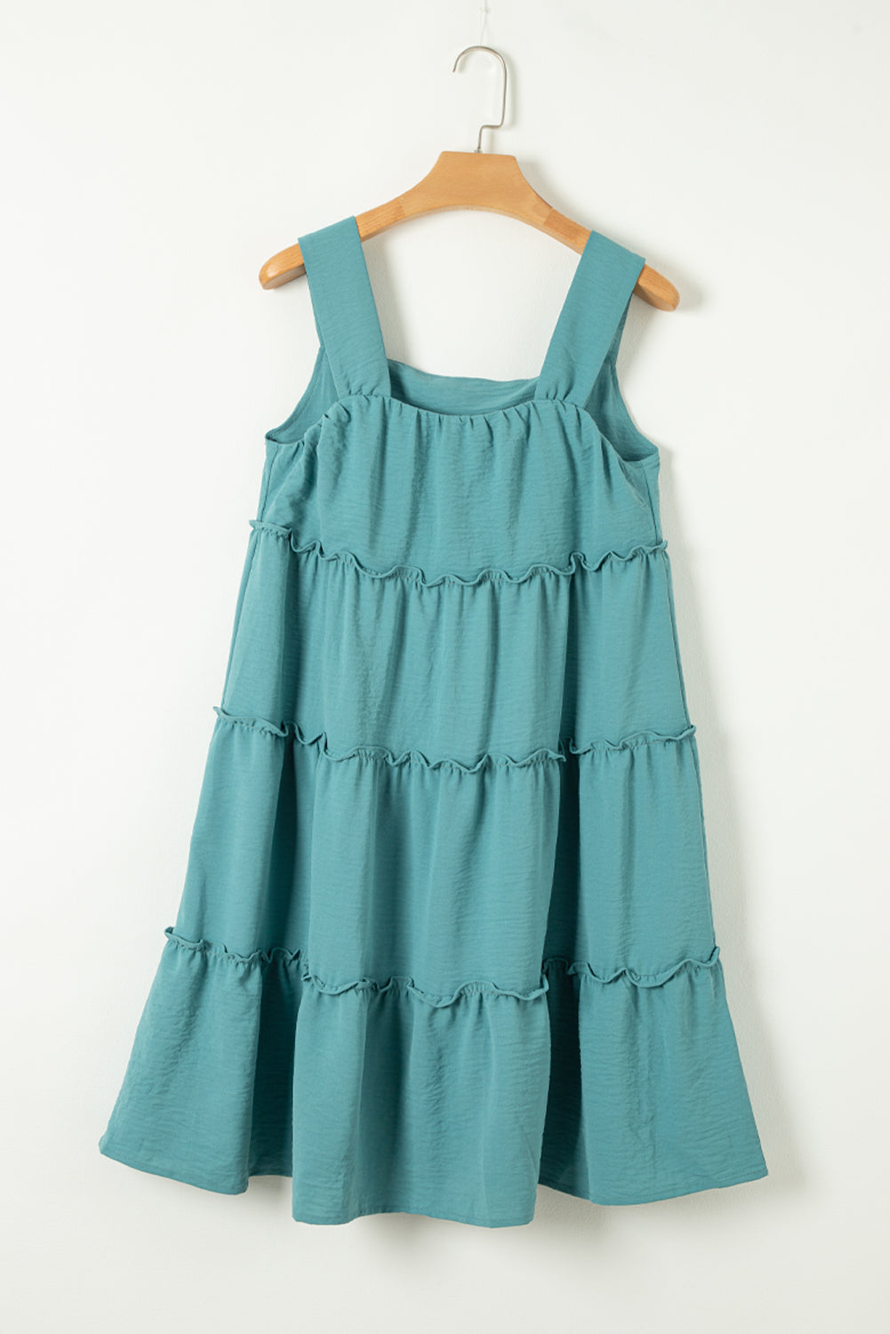 Skobeloff Frilled Tiered Sleeveless Flowy Dress-TOPS / DRESSES-[Adult]-[Female]-2022 Online Blue Zone Planet