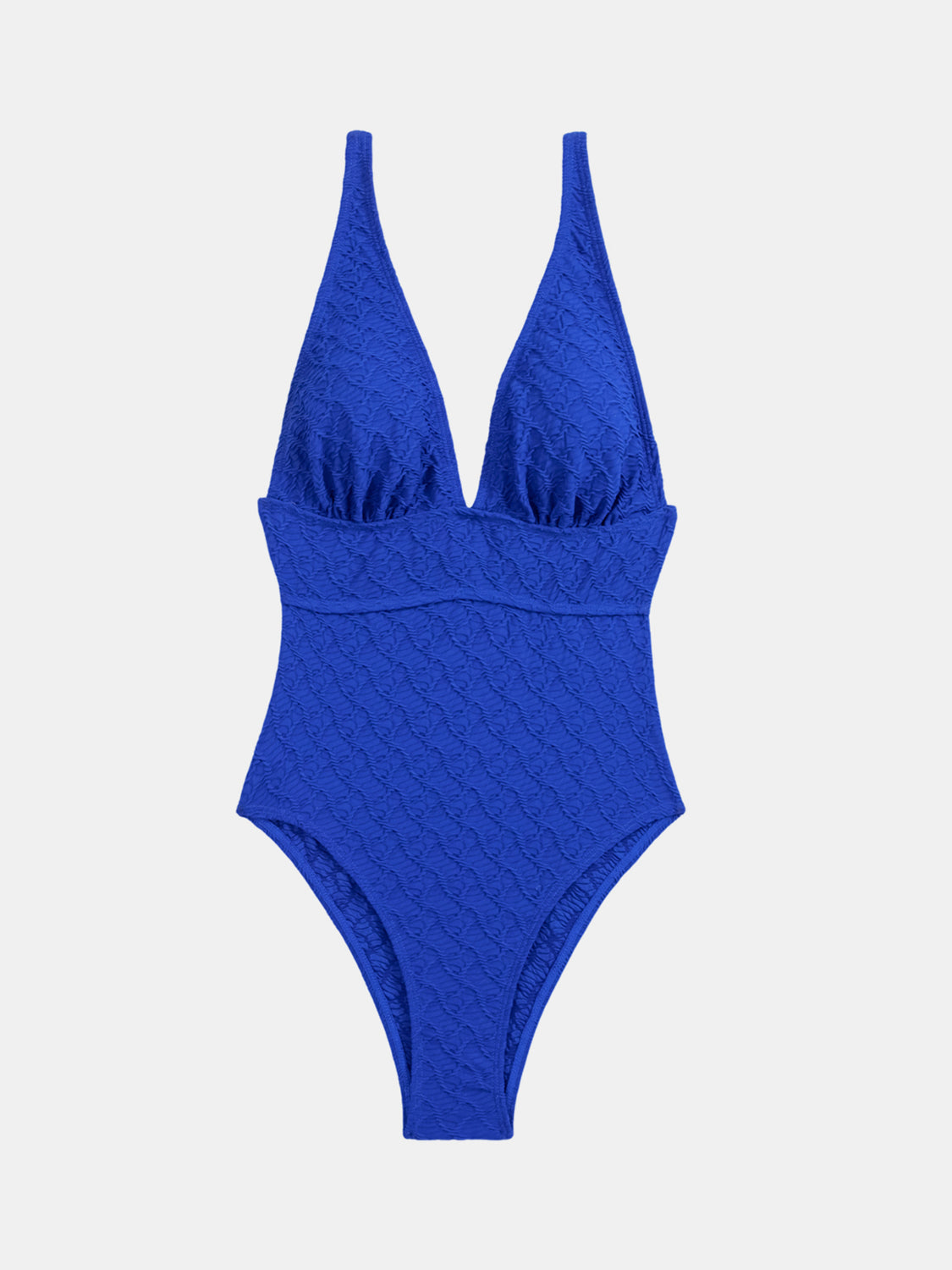 Backless V-Neck Sleeveless One-Piece Swimwear-TOPS / DRESSES-[Adult]-[Female]-2022 Online Blue Zone Planet