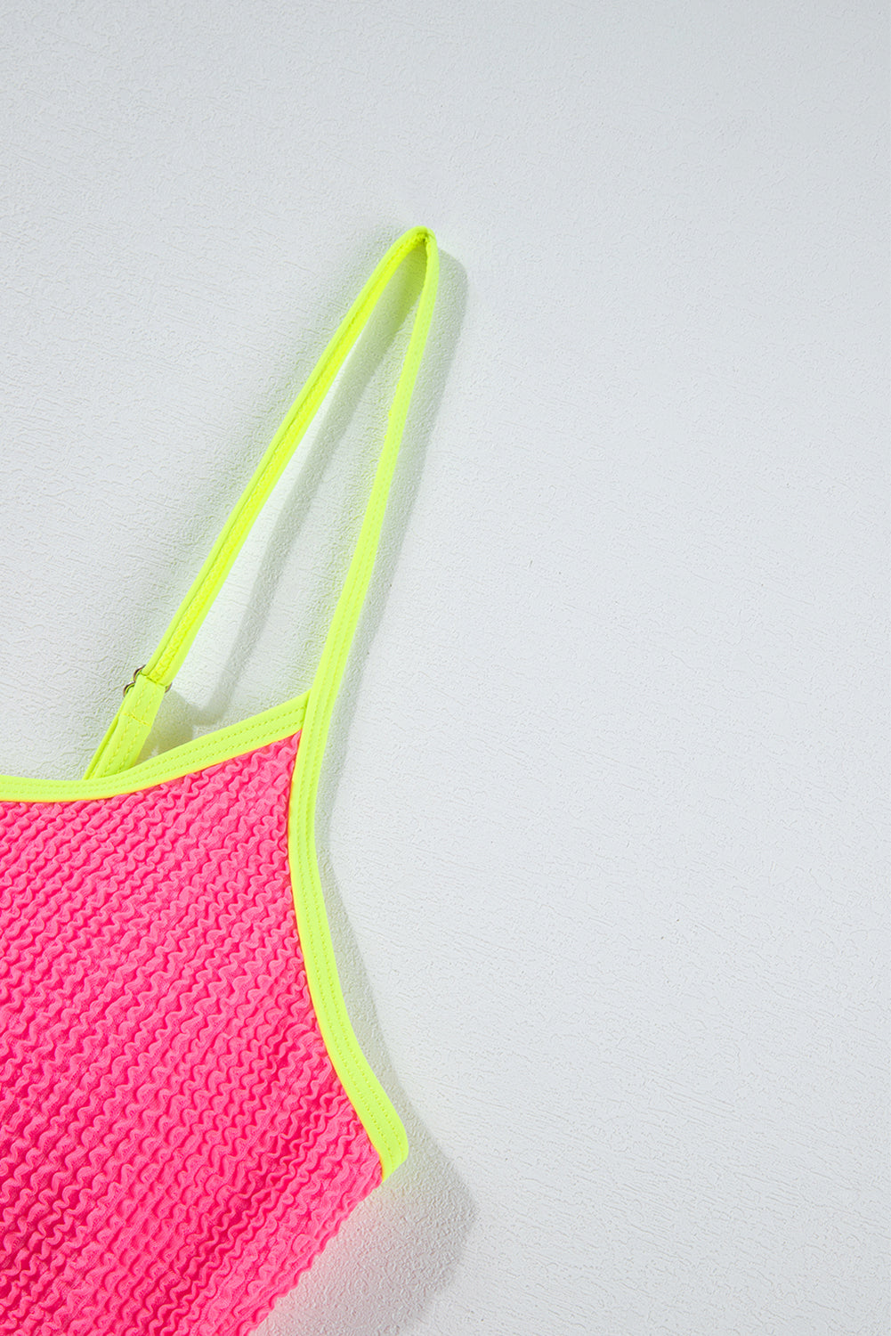 Grapefruit Orange Color Block High Waisted Sexy Bikini Set-Swimwear/High Waisted Swimsuit-[Adult]-[Female]-2022 Online Blue Zone Planet