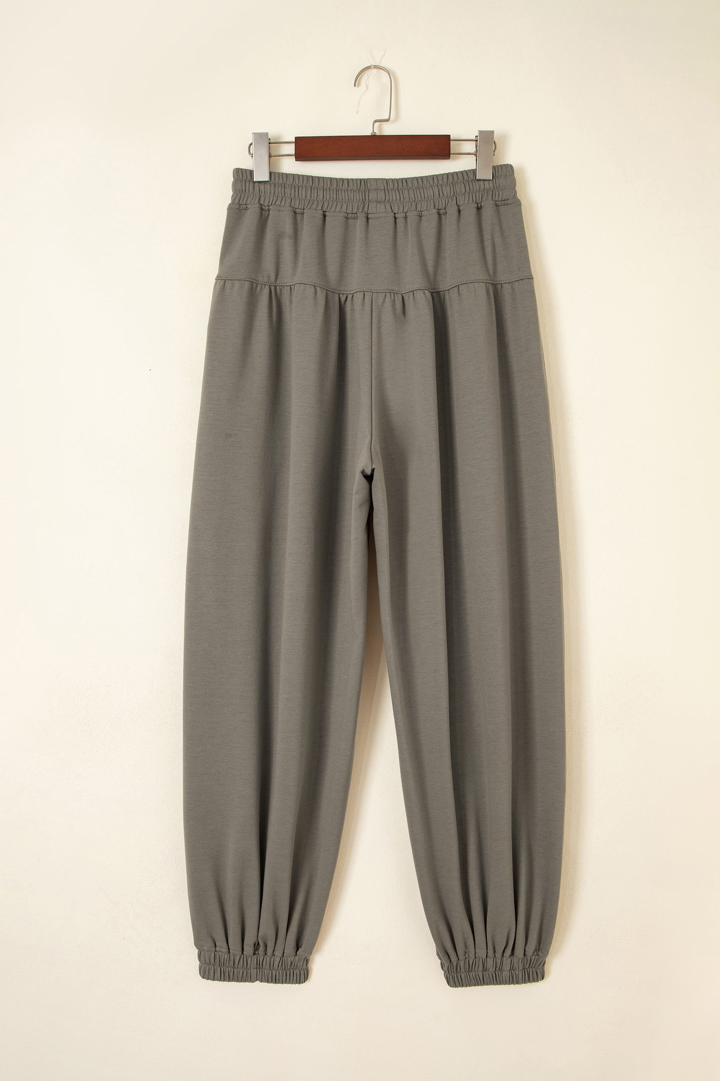 Seagrass Elastic Waist Drawstring Wide Leg Full Length Pants-Bottoms/Pants & Culotte-[Adult]-[Female]-2022 Online Blue Zone Planet