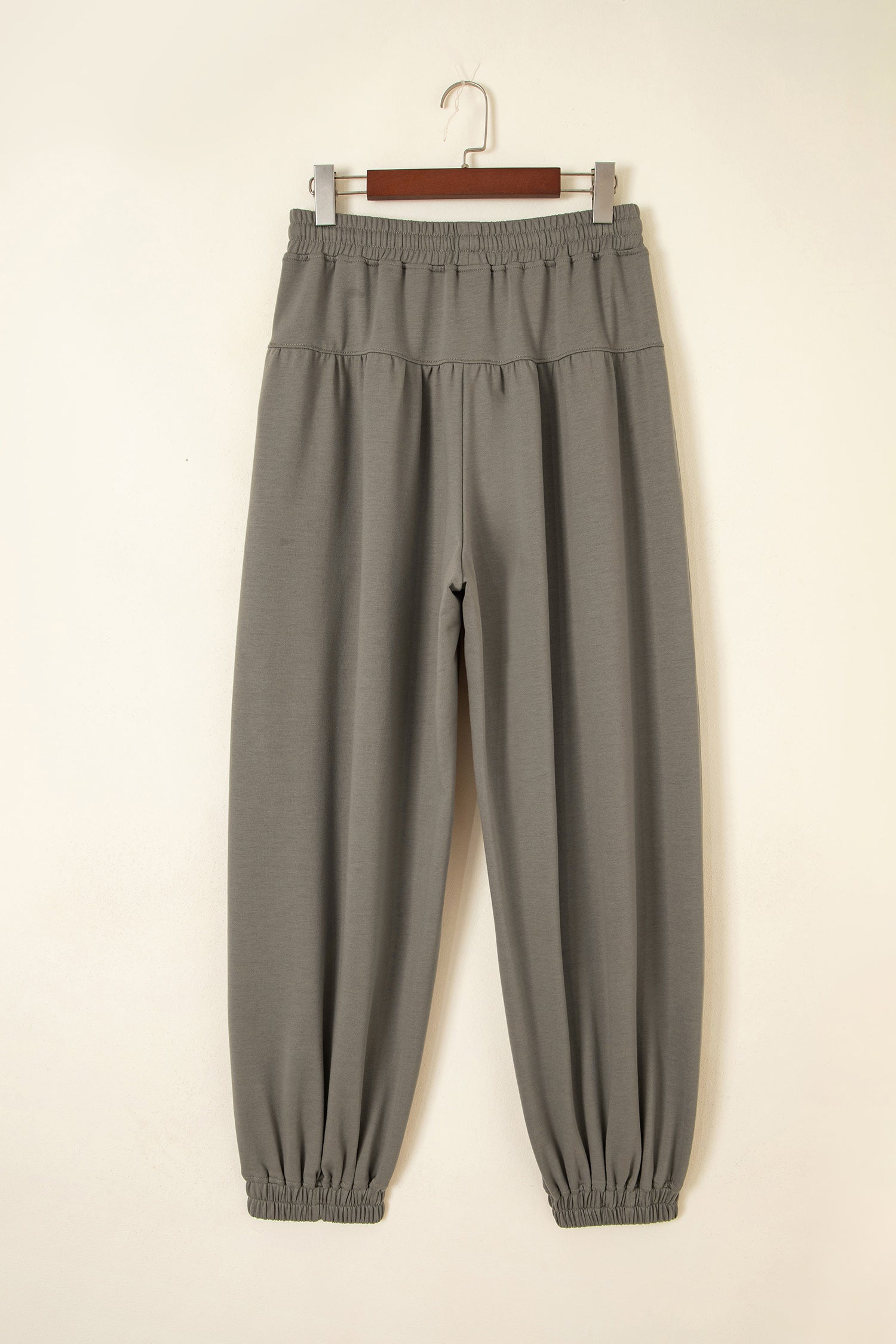 Seagrass Elastic Waist Drawstring Wide Leg Full Length Pants-Bottoms/Pants & Culotte-[Adult]-[Female]-2022 Online Blue Zone Planet