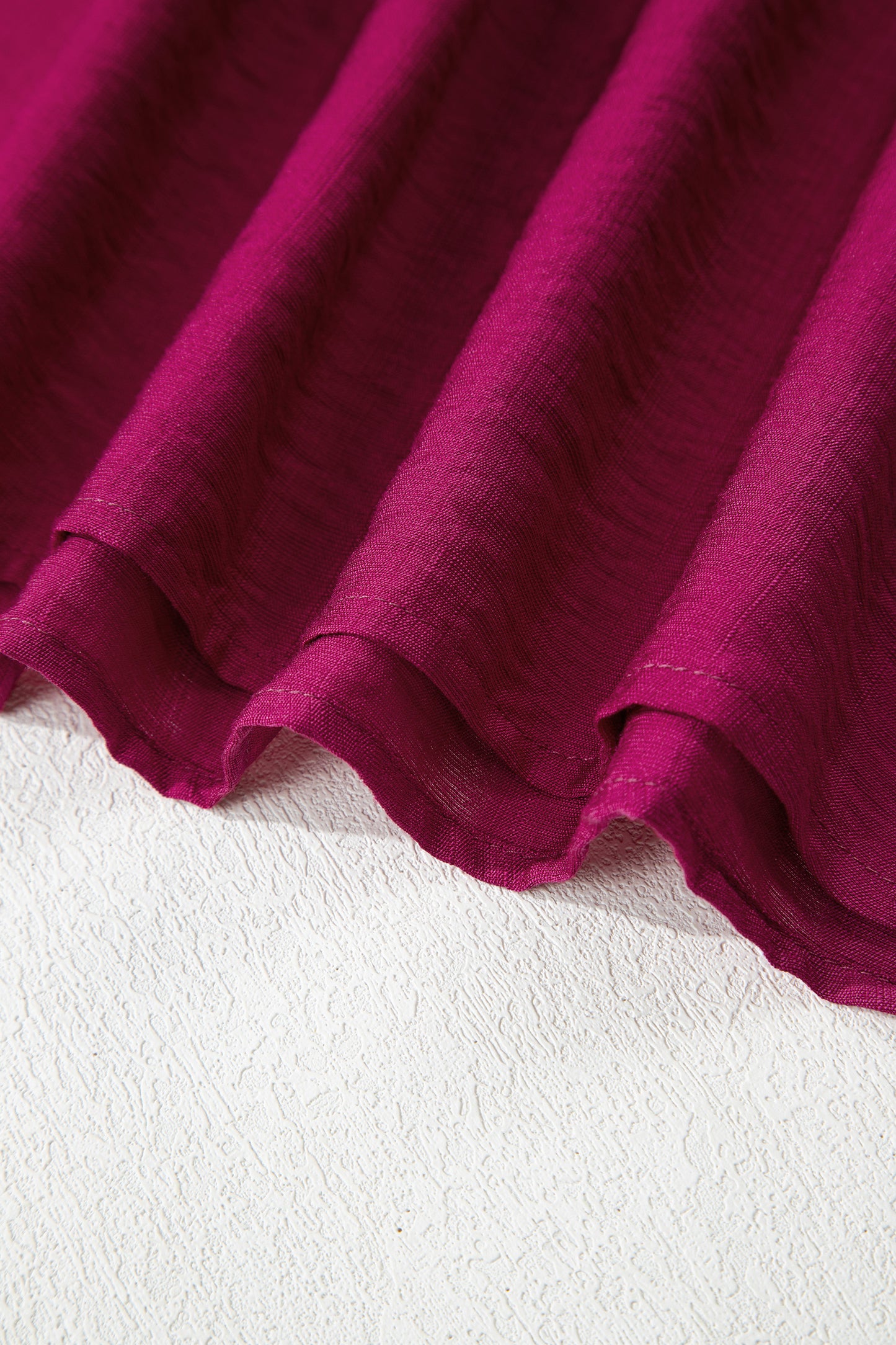 Violet Leopard Trim V Neck Flounced Bracelet Sleeve Blouse-Bracelet-[Adult]-[Female]-2022 Online Blue Zone Planet