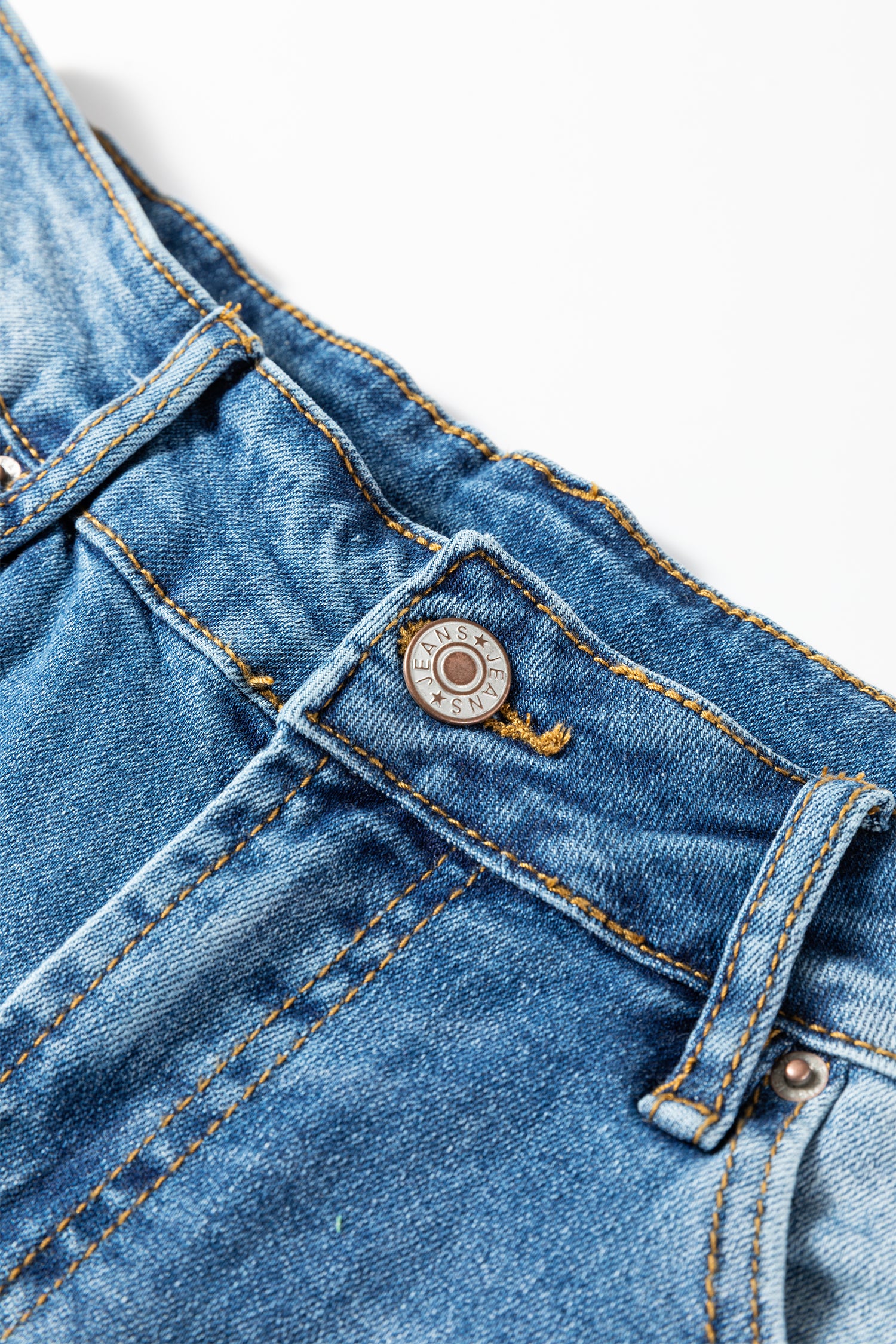 Myosotis Mid Rise Distressed Sneak Peek Straight Leg Jeans-Bottoms/Jeans-[Adult]-[Female]-2022 Online Blue Zone Planet