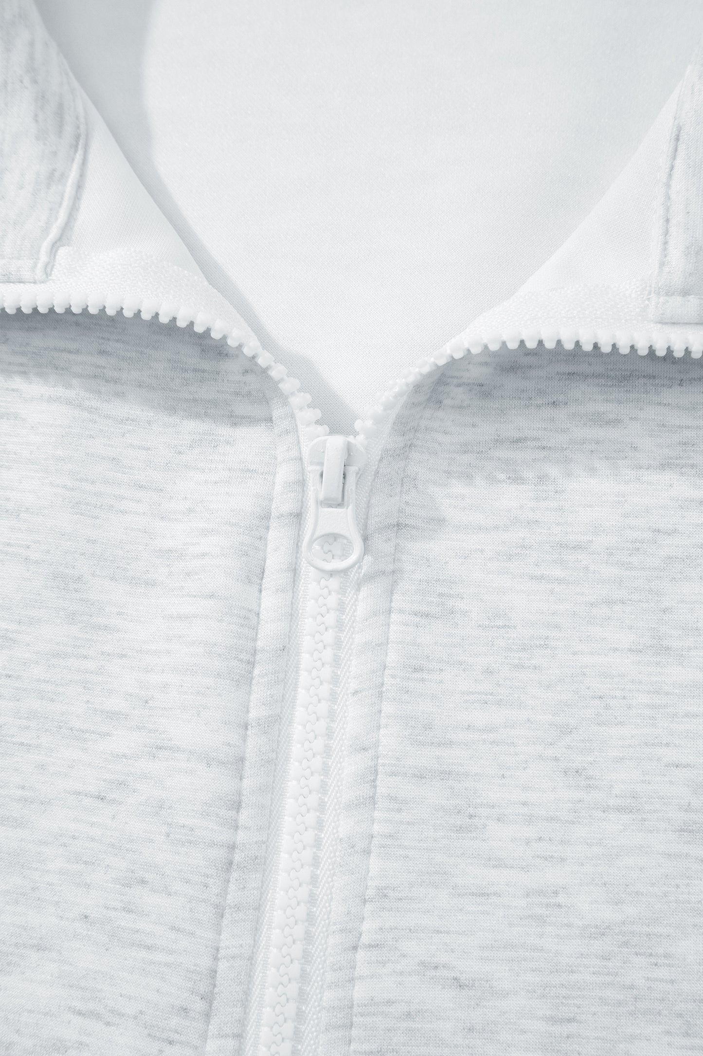 Light Grey Solid Color Sleeveless Zipper Tank and Skort Set-Two Piece Sets/Short Sets-[Adult]-[Female]-2022 Online Blue Zone Planet