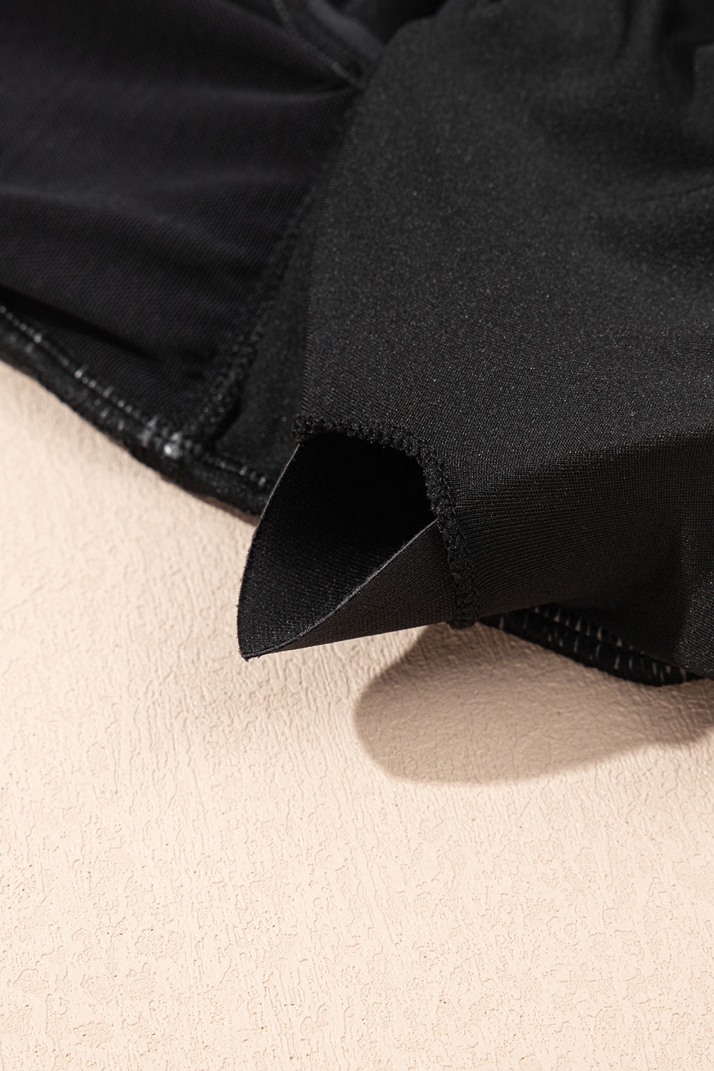 Black Ric Rac Trim Contrasted Patchwork Cutout One Piece Swimsuit-Swimwear/One Piece Swimsuit-[Adult]-[Female]-2022 Online Blue Zone Planet