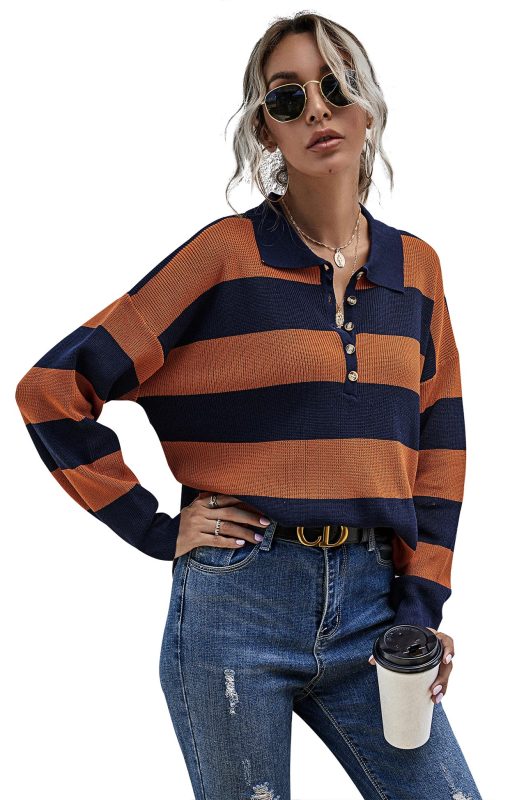 Women's Fashion Trend Pullover Sweater-[Adult]-[Female]-2022 Online Blue Zone Planet