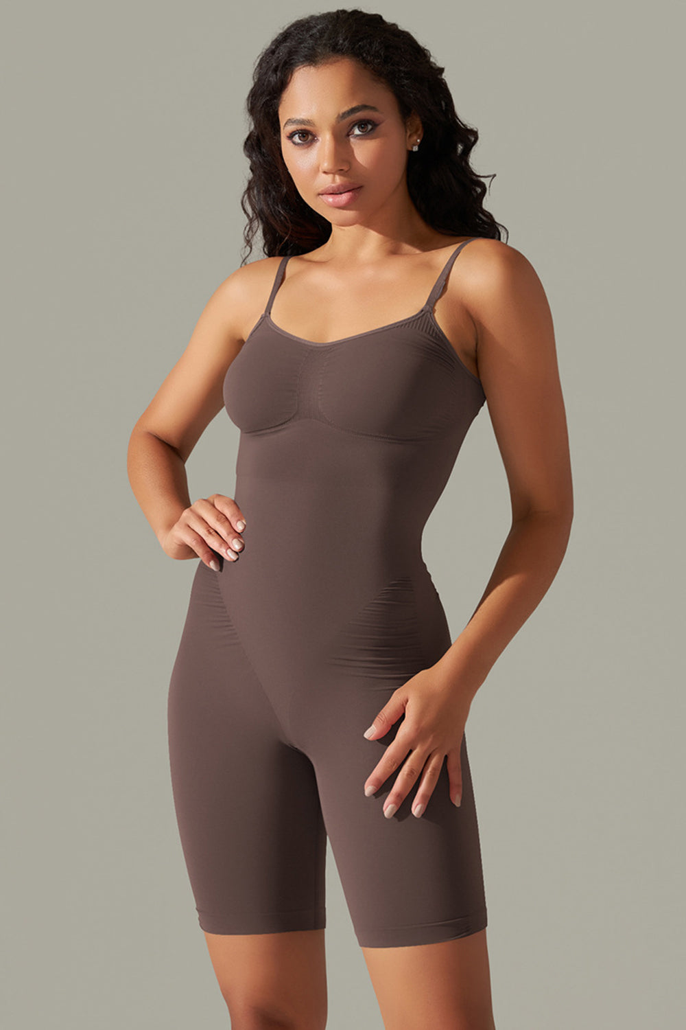 Blue Zone Planet | Spaghetti Strap Active Romper-TOPS / DRESSES-[Adult]-[Female]-2022 Online Blue Zone Planet