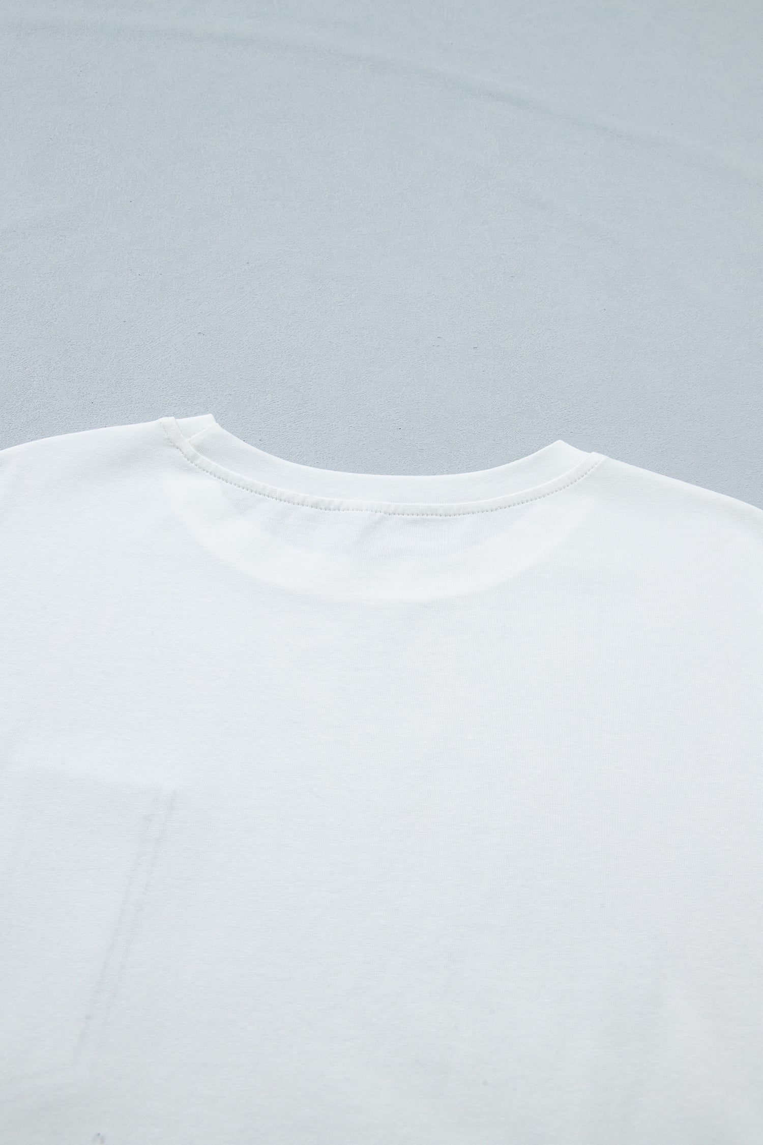 Sail Blue Color Block Chest Pocket Patched Casual Short Sleeve Top-Tops/Tops & Tees-[Adult]-[Female]-2022 Online Blue Zone Planet