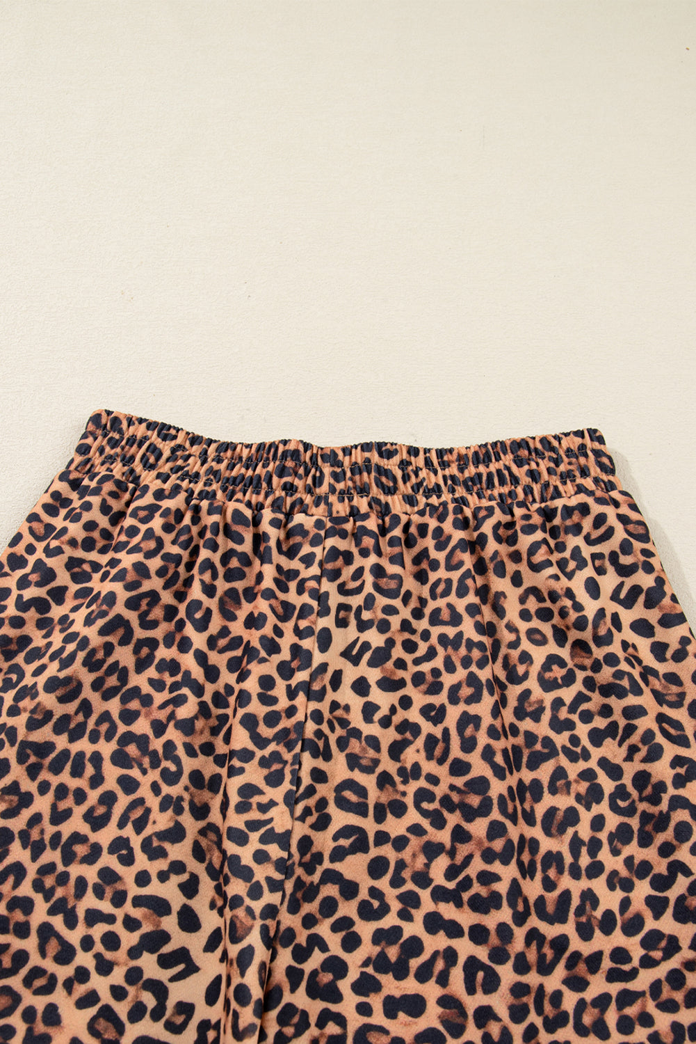 Khaki Leopard Pullover and Pants 2pcs Outfit with Bow Embroidery-Two Piece Sets/Pant Sets-[Adult]-[Female]-2022 Online Blue Zone Planet