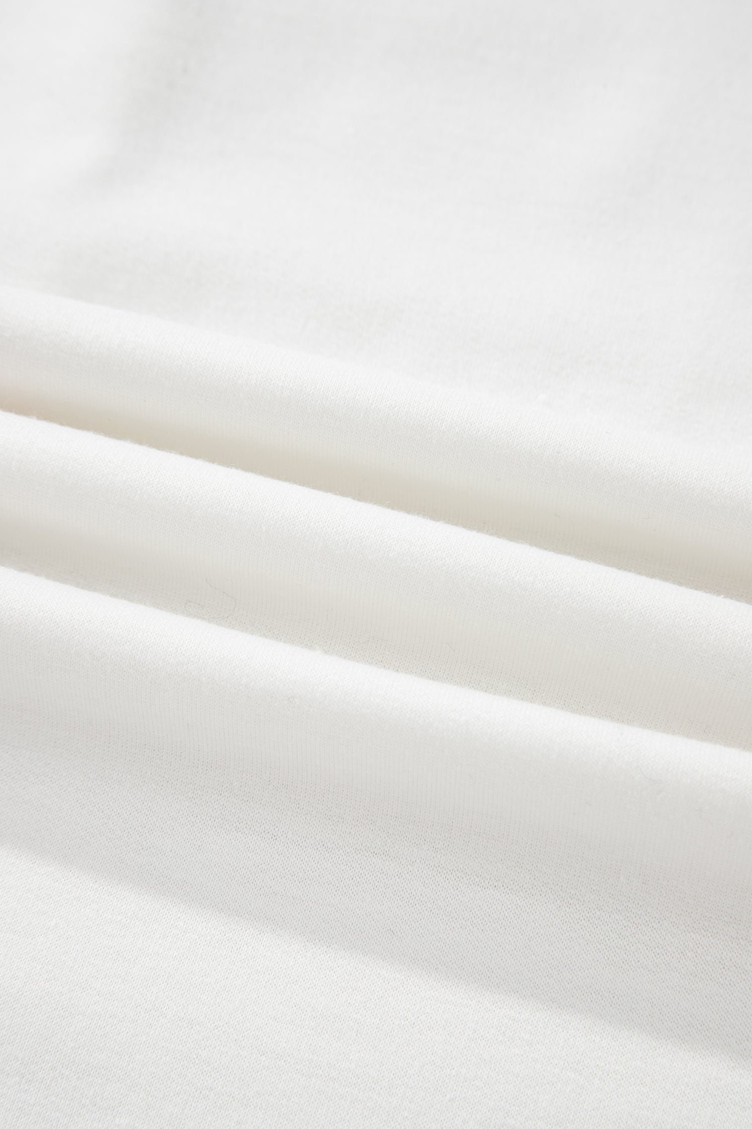 White Exposed Seam Rainbow Stripe Color Block V Neck Loose Long Sleeve Top-Tops/Long Sleeve Tops-[Adult]-[Female]-2022 Online Blue Zone Planet