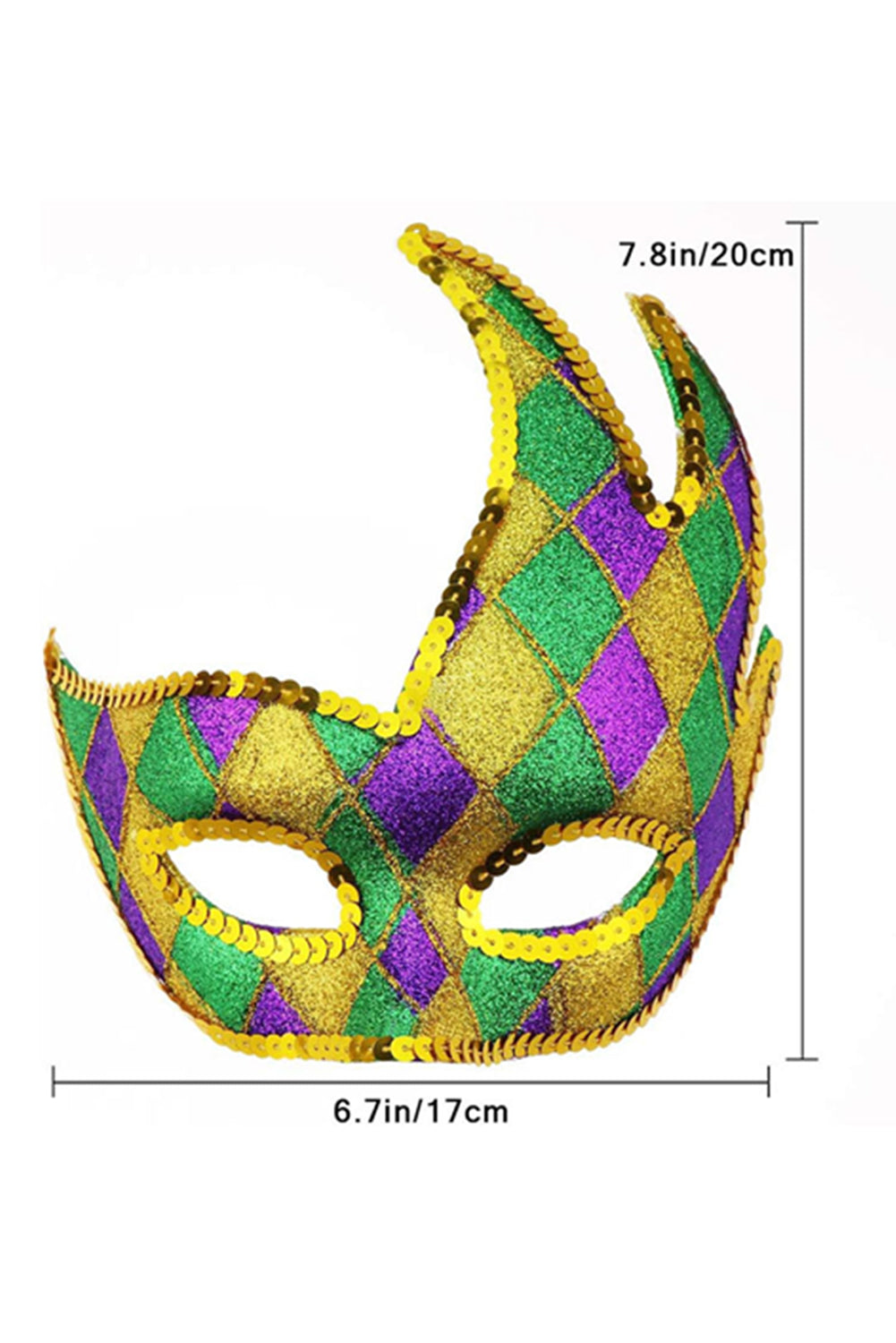 Gold Mardi Gras Carnival Mask-Accessories & Jewelry-[Adult]-[Female]-Gold-ONE SIZE-2022 Online Blue Zone Planet