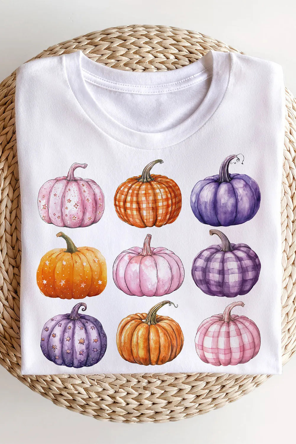 Blue Zone Planet | Pumpkin Graphic Long Sleeve Sweatshirt-TOPS / DRESSES-[Adult]-[Female]-2022 Online Blue Zone Planet