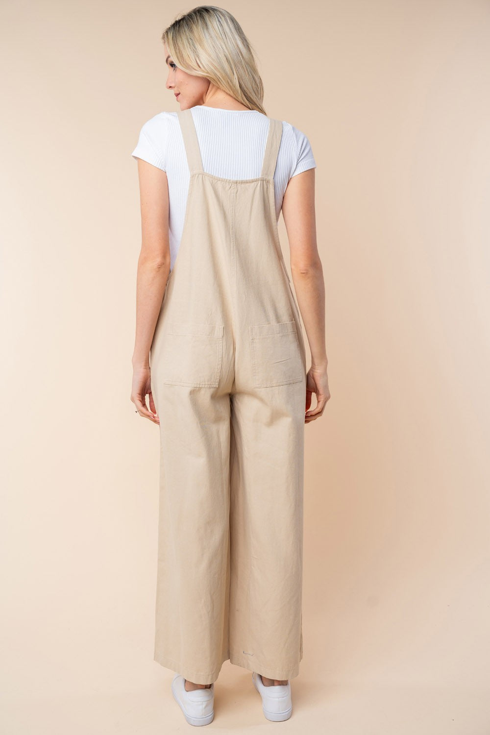 White Birch Sleeveless Wide Leg Jumpsuit-TOPS / DRESSES-[Adult]-[Female]-2022 Online Blue Zone Planet