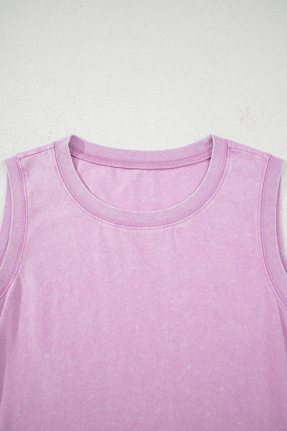 Phalaenopsis Mineral Wash Tank Mini Dress with Pockets-TOPS / DRESSES-[Adult]-[Female]-2022 Online Blue Zone Planet