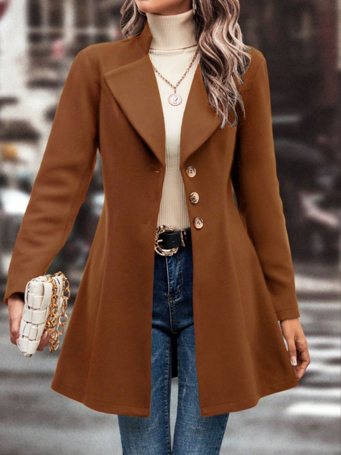 long blue ruffled wool coat for women 380 long blue ruffled wool coat for women 380