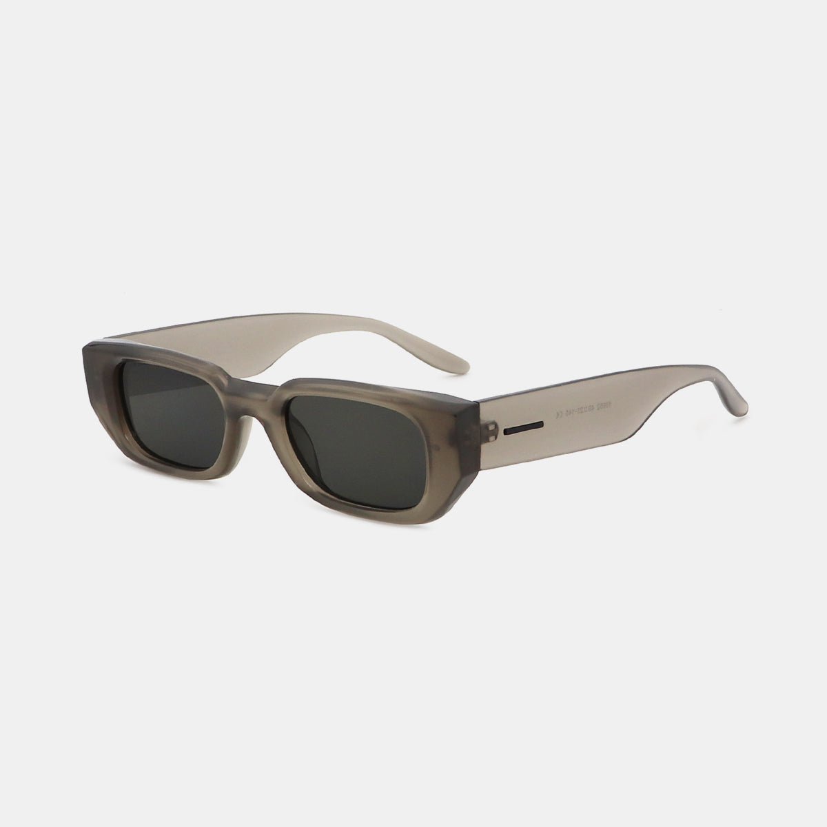 Polycarbonate Frame Rectangle Sunglasses-SUN GLASSES-[Adult]-[Female]-2022 Online Blue Zone Planet