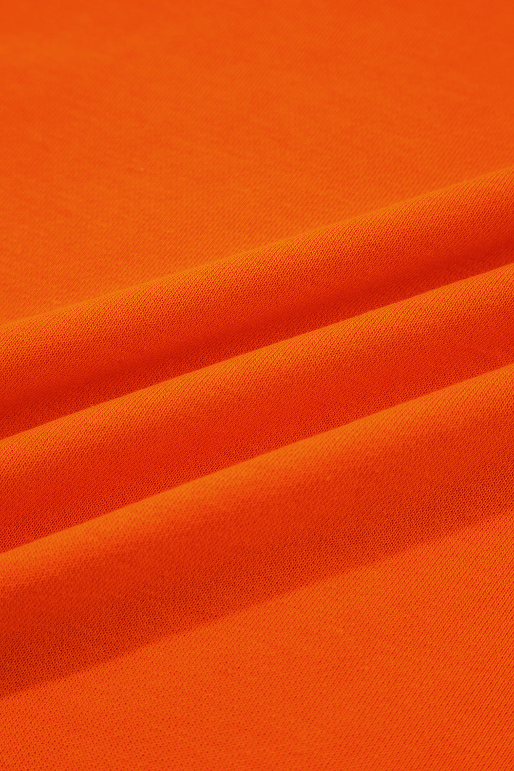 Orange Varsity Striped Sleeve Drop Shoulder Sweatshirt and Short Set-Two Piece Sets/Short Sets-[Adult]-[Female]-2022 Online Blue Zone Planet