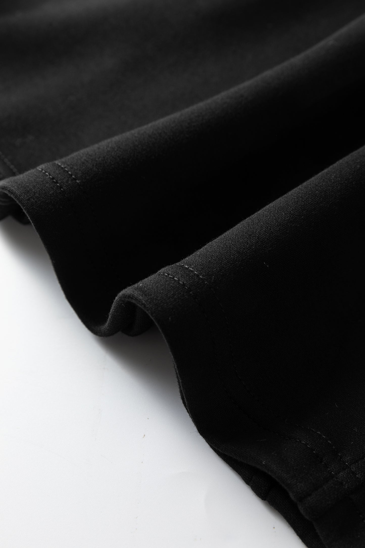 Black Leopard Patchwork Zip Collared Short Puff Sleeve Shift Mini Dress-TOPS / DRESSES-[Adult]-[Female]-2022 Online Blue Zone Planet