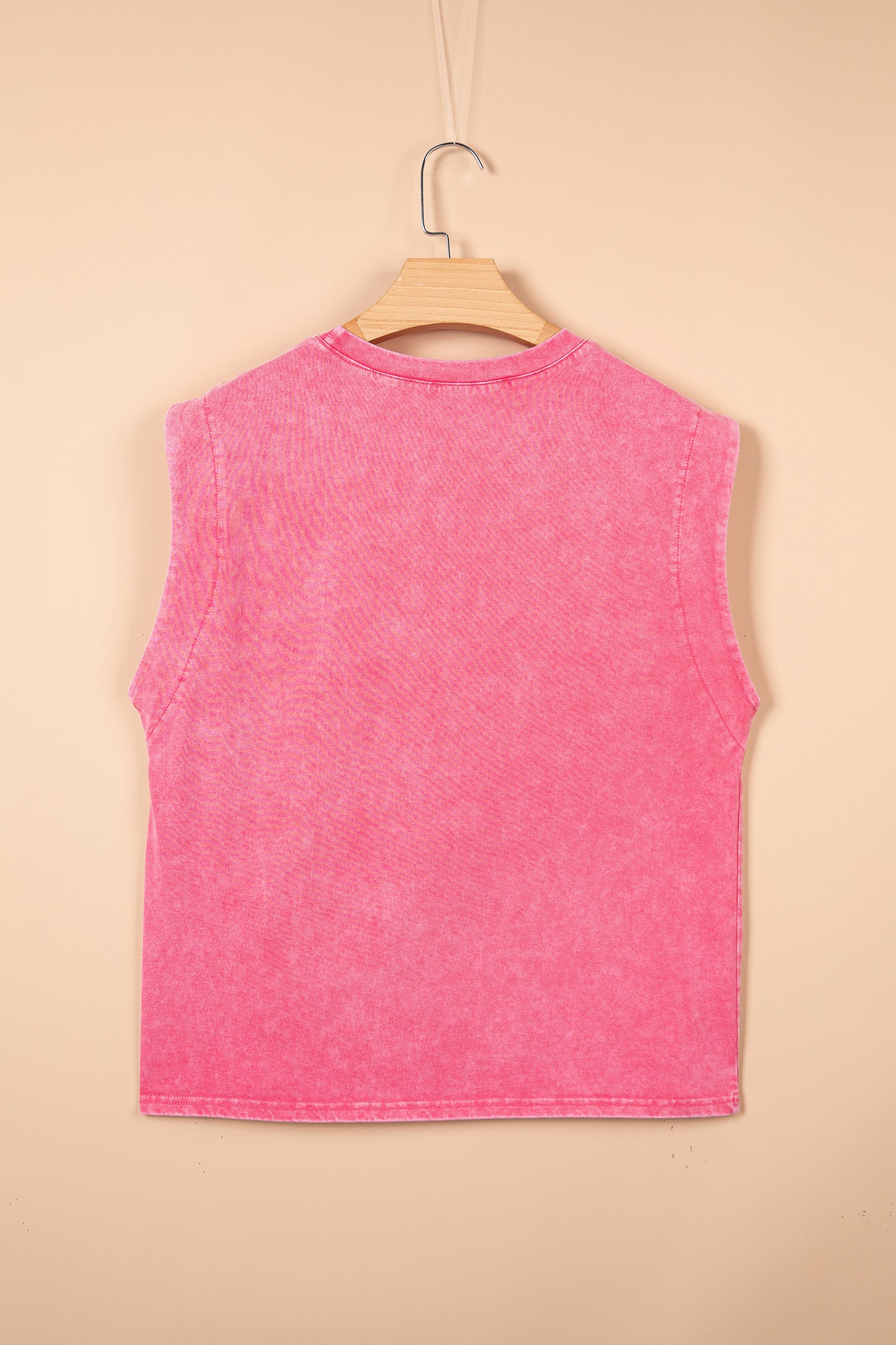 Bonbon Bonbon Toner Washed Wild West Whiskey Print Sleeveless Muscle Top-Tops/Tank Tops-[Adult]-[Female]-2022 Online Blue Zone Planet