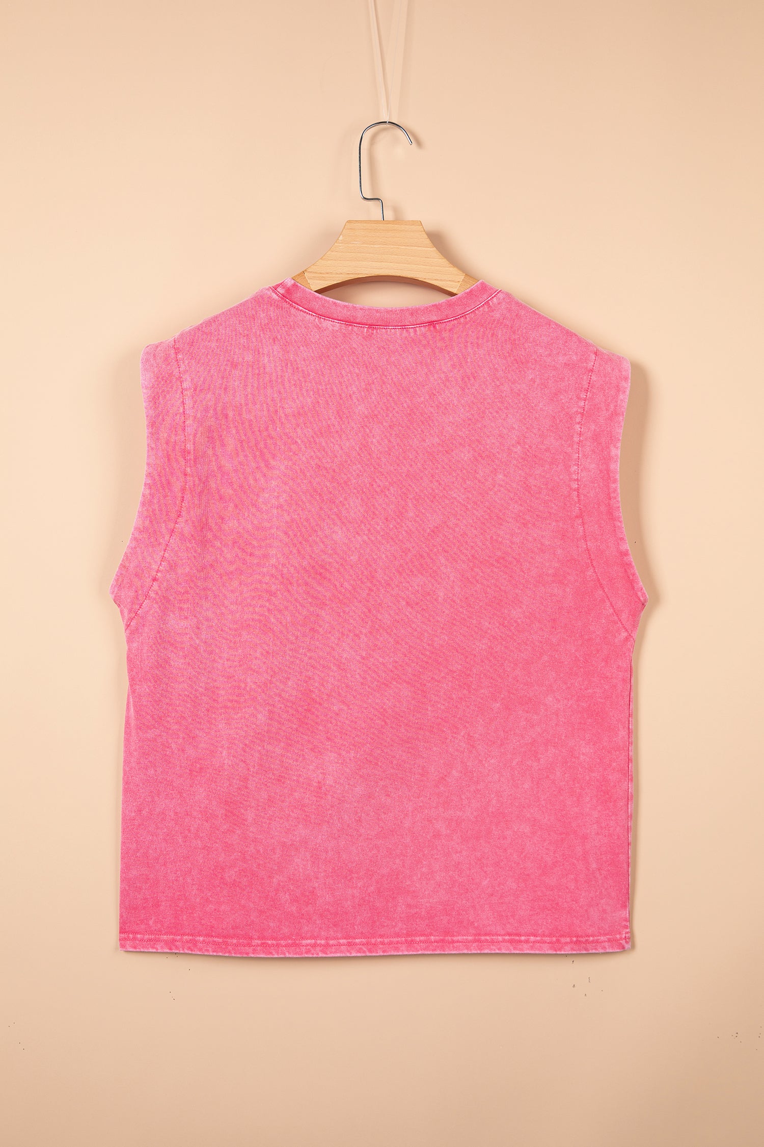 Bonbon Bonbon Toner Washed Wild West Whiskey Print Sleeveless Muscle Top-Tops/Tank Tops-[Adult]-[Female]-2022 Online Blue Zone Planet