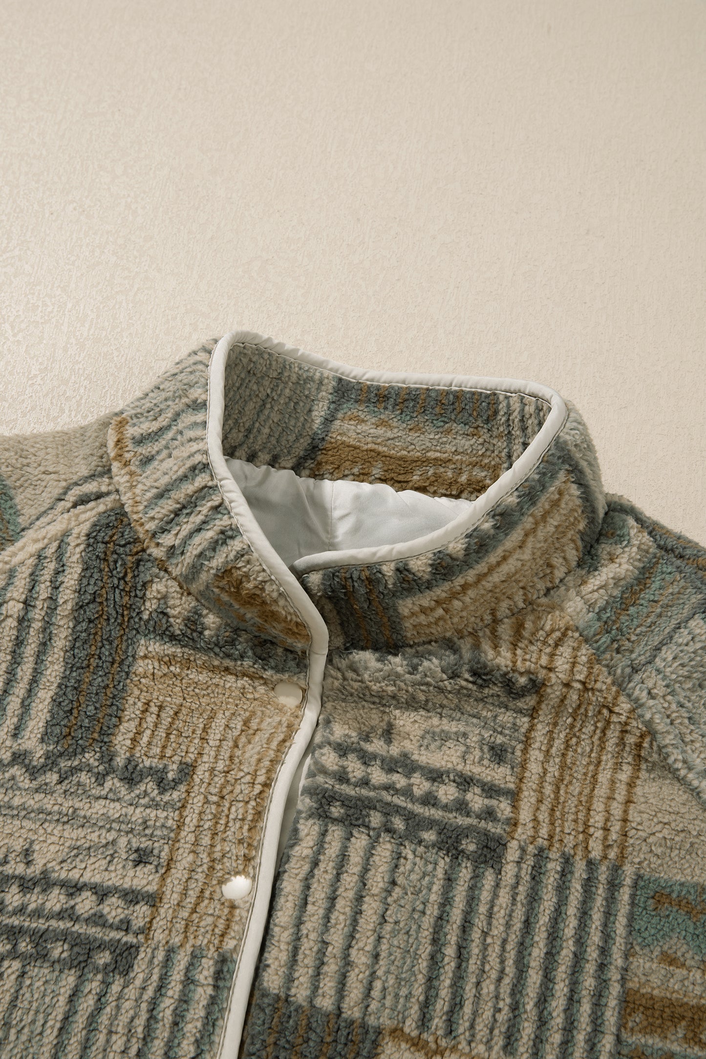 Green Western Print Fleece Pullover Long Sleeve Casual Fit Sweatshirt-Tops/Sweatshirts & Hoodies-[Adult]-[Female]-2022 Online Blue Zone Planet