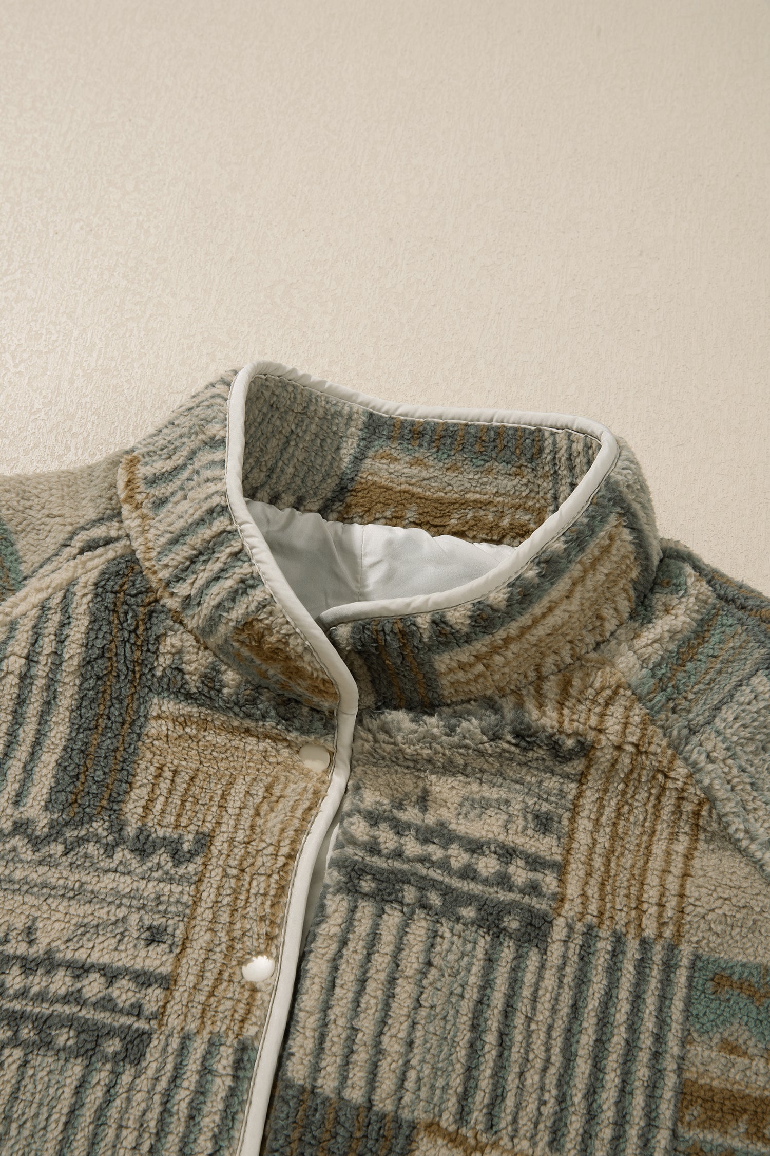 Green Western Print Fleece Pullover Long Sleeve Casual Fit Sweatshirt-Tops/Sweatshirts & Hoodies-[Adult]-[Female]-2022 Online Blue Zone Planet