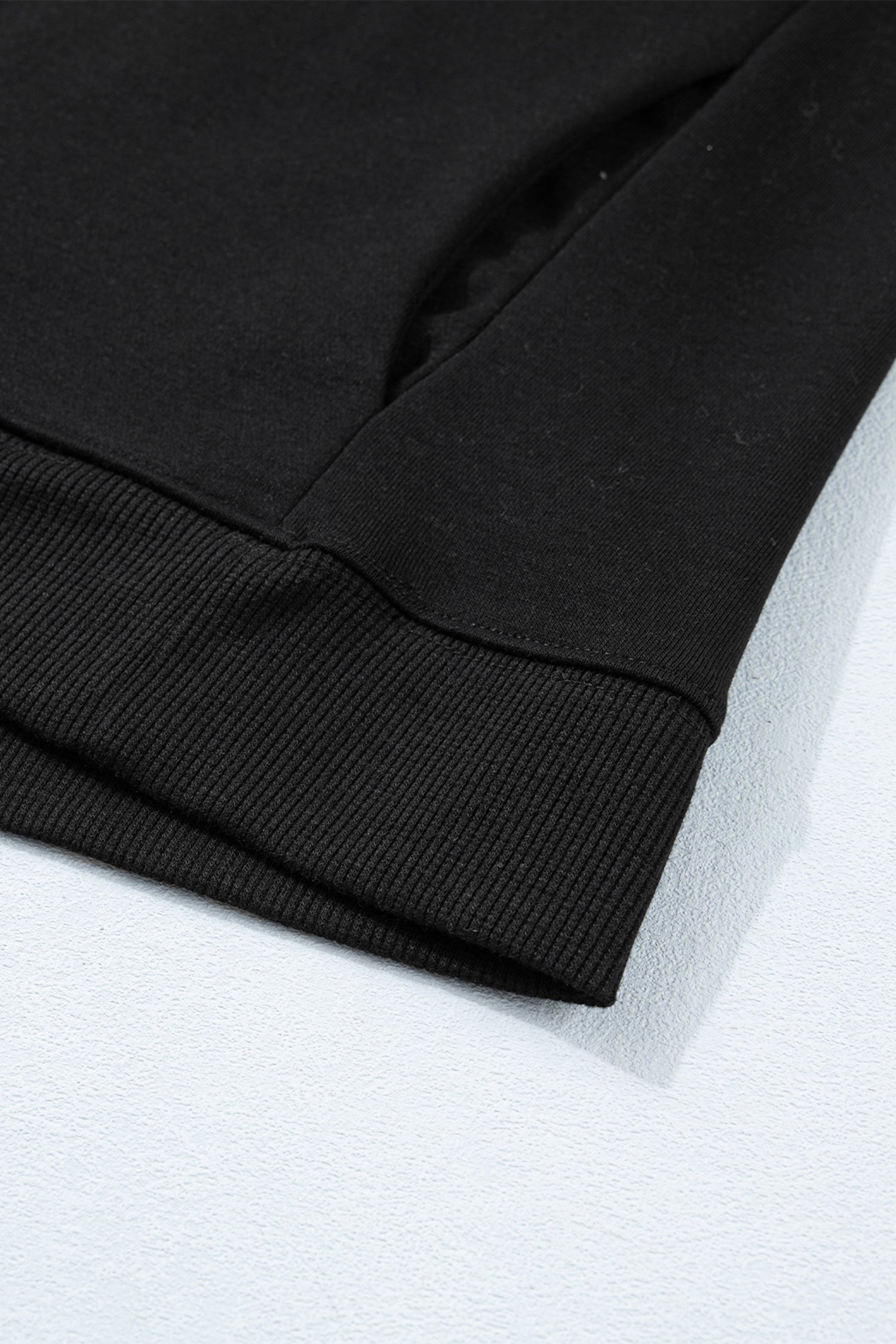 Black Solid Color High Neck Cap Sleeve Loose Top-Tops/Tops & Tees-[Adult]-[Female]-2022 Online Blue Zone Planet