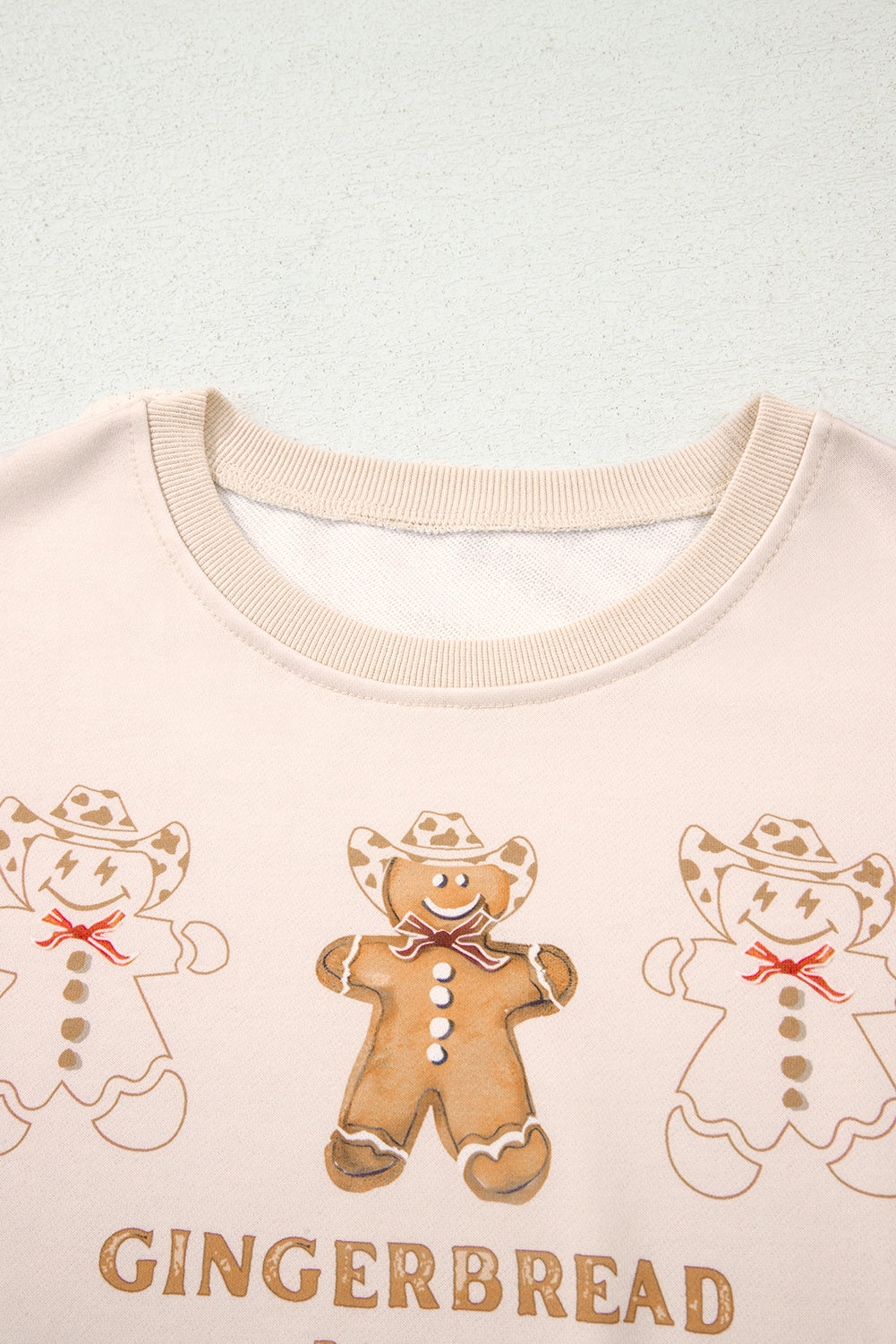 Jet Stream Gingerbread Bakery Christmas Print 2pcs Lounge Set-Loungewear & Sleepwear/Loungewear-[Adult]-[Female]-2022 Online Blue Zone Planet