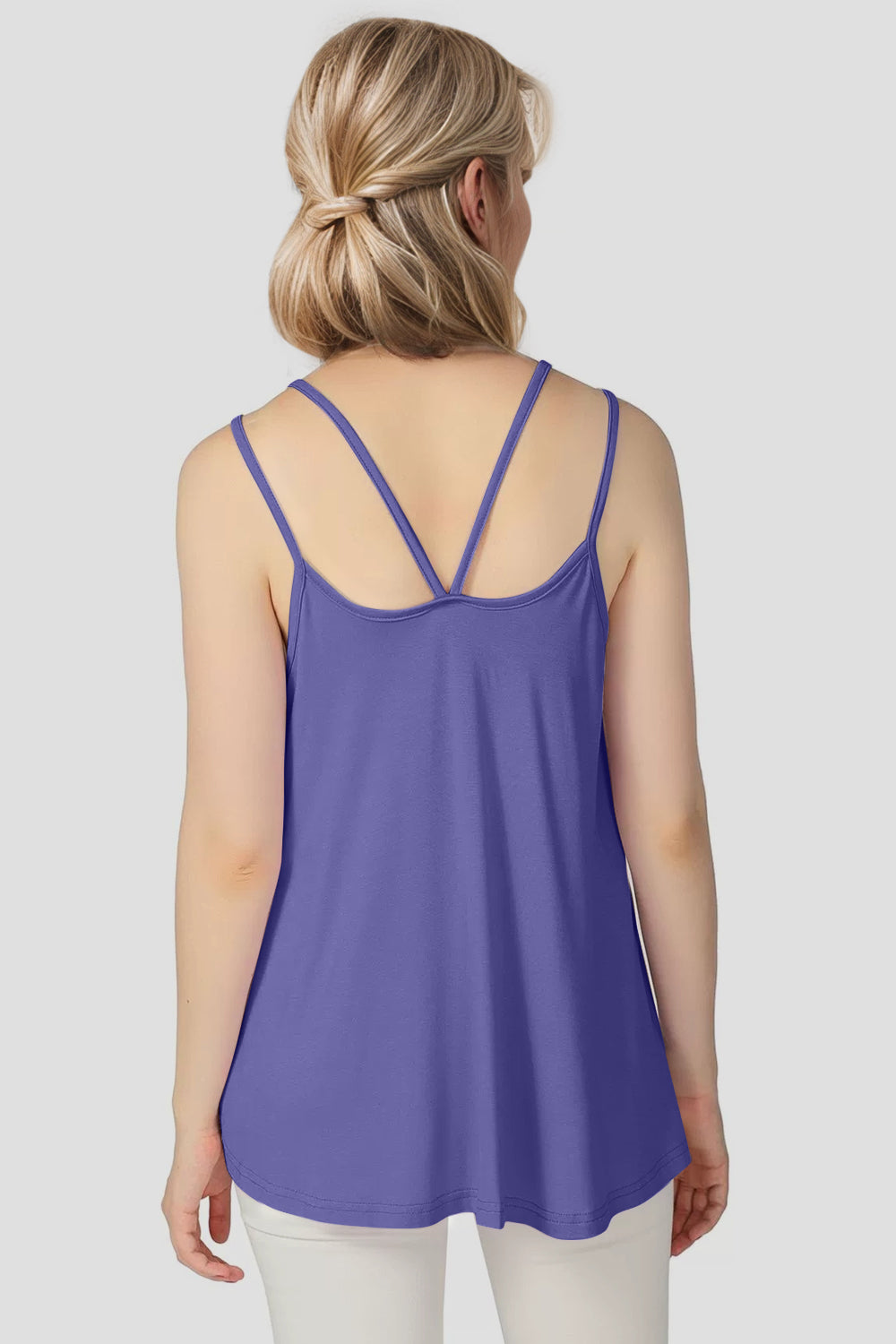 Basic Bae Bamboo Scoop Neck Double Spaghetti Straps Cami-TOPS / DRESSES-[Adult]-[Female]-2022 Online Blue Zone Planet