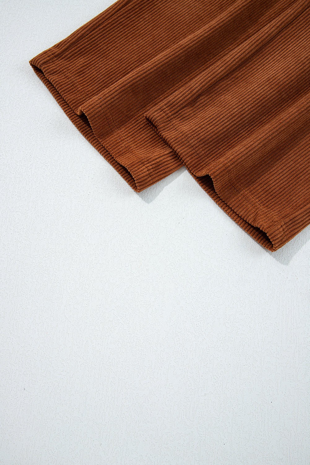 Chestnut Drawstring Elastic Waist Casual Corduroy Pants-TOPS / DRESSES-[Adult]-[Female]-2022 Online Blue Zone Planet