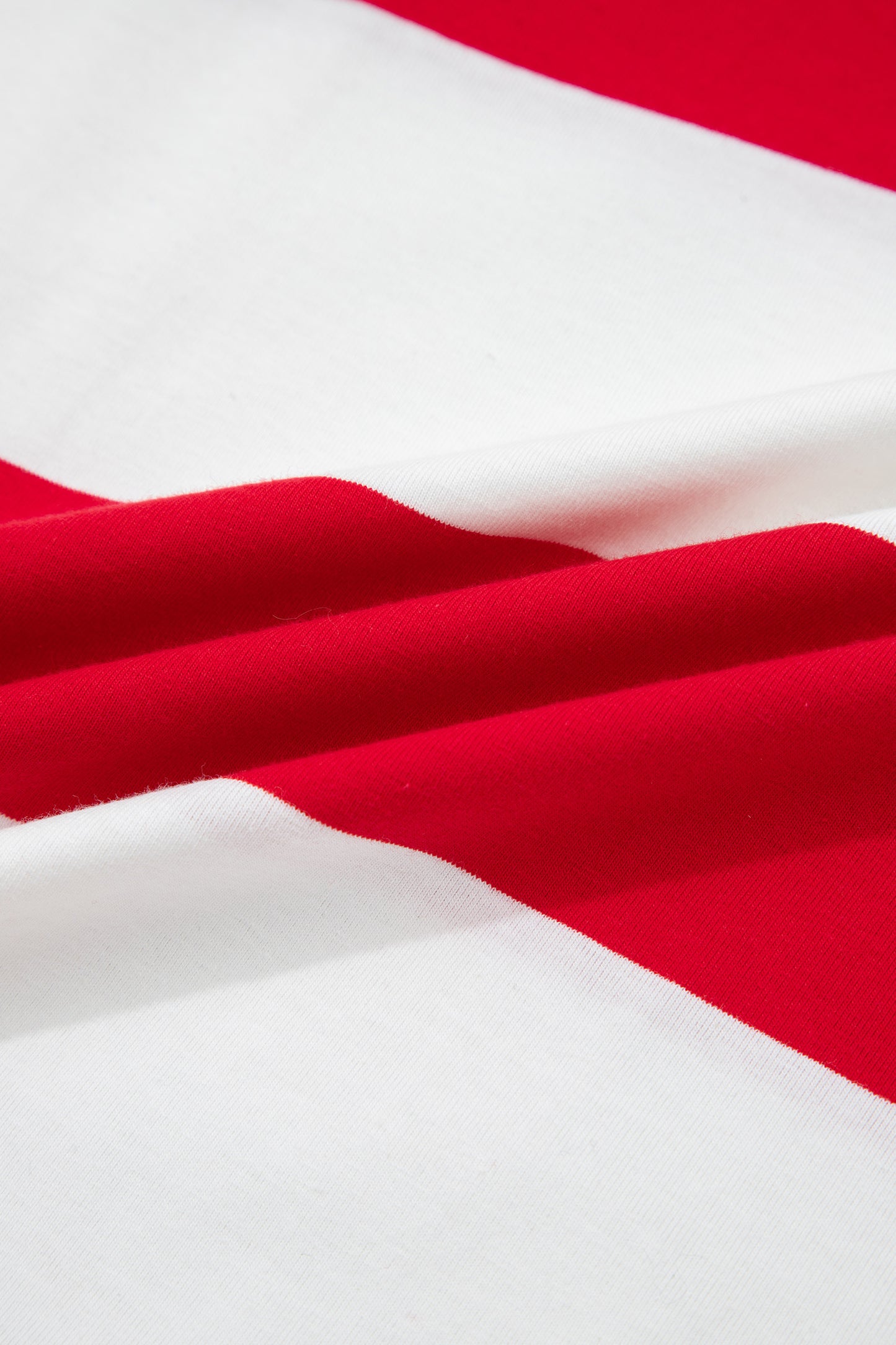 Racing Red Striped Color Block Oversize Tunic Tee-Tops/Tops & Tees-[Adult]-[Female]-2022 Online Blue Zone Planet