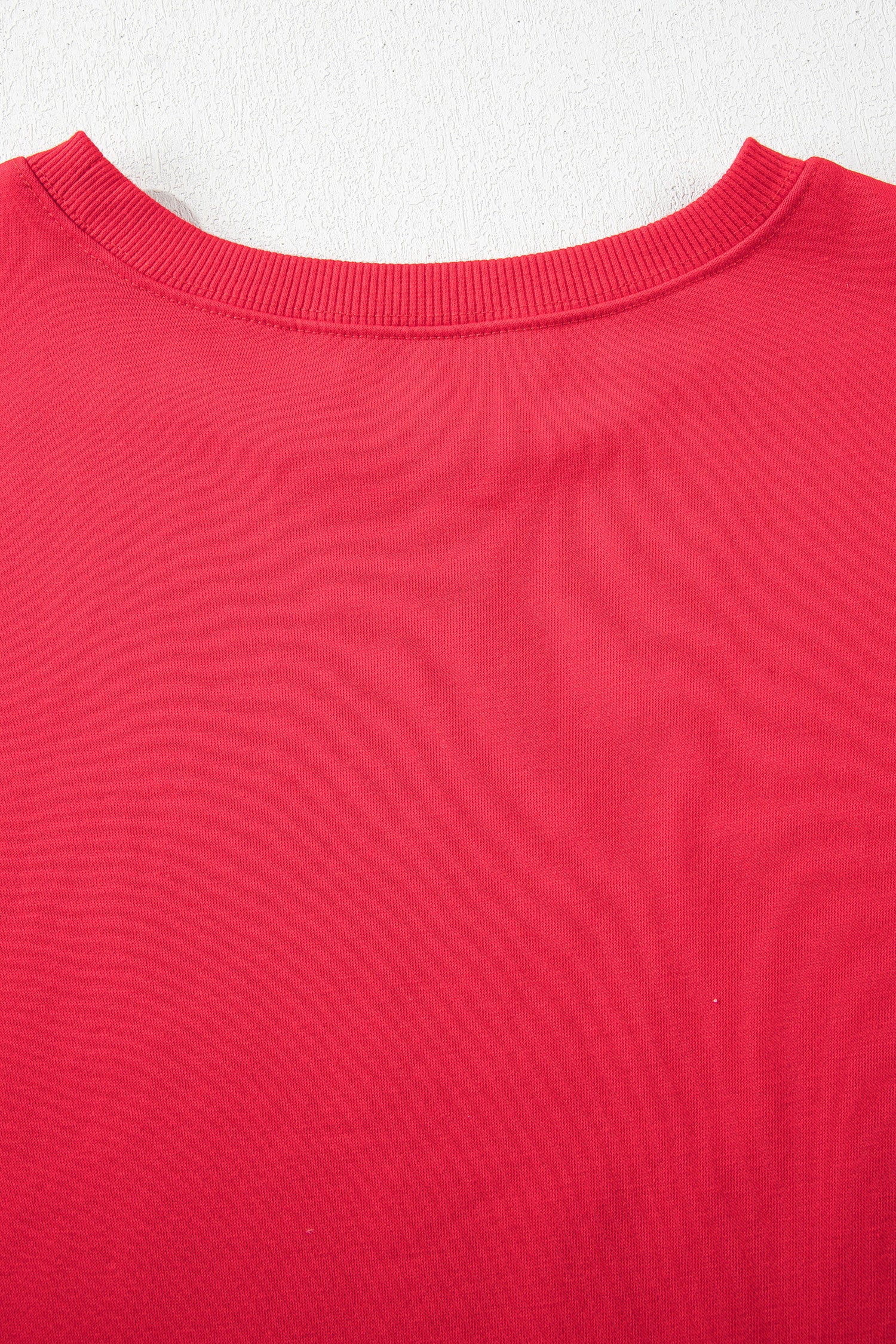 Racing Red Striped Patchwork Sleeve Colorblock Sweatshirt-Tops/Sweatshirts & Hoodies-[Adult]-[Female]-2022 Online Blue Zone Planet