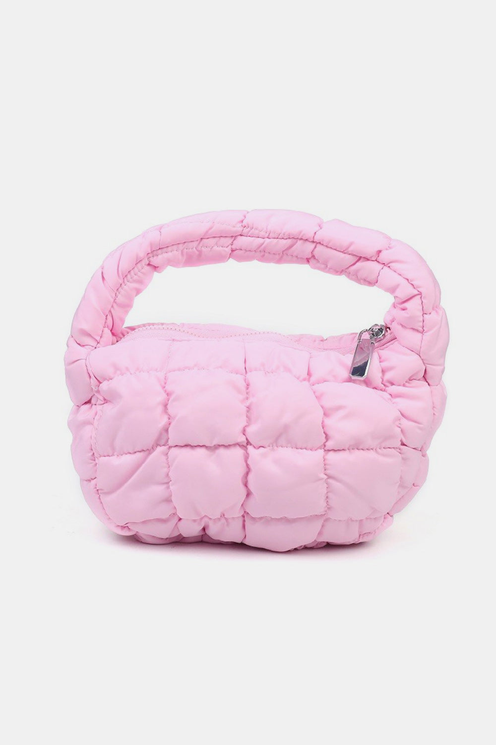 Zenana Quilted Micro Puffy Handbag-[Adult]-[Female]-Pink-One Size-2022 Online Blue Zone Planet