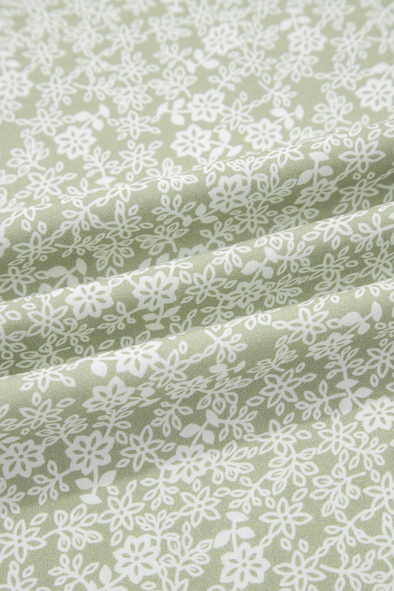 Green Smocked Bodice Square Neck Sleeveless Floral Jumpsuit-Bottoms/Jumpsuits & Rompers-[Adult]-[Female]-2022 Online Blue Zone Planet