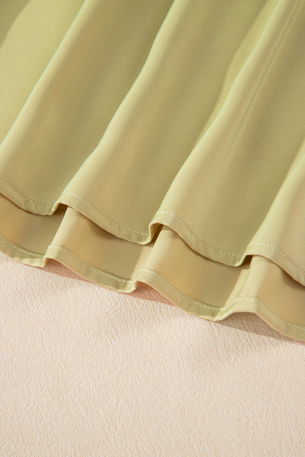 Laurel Green Notched V Neck Puff Sleeve Plus Size Maxi Dress