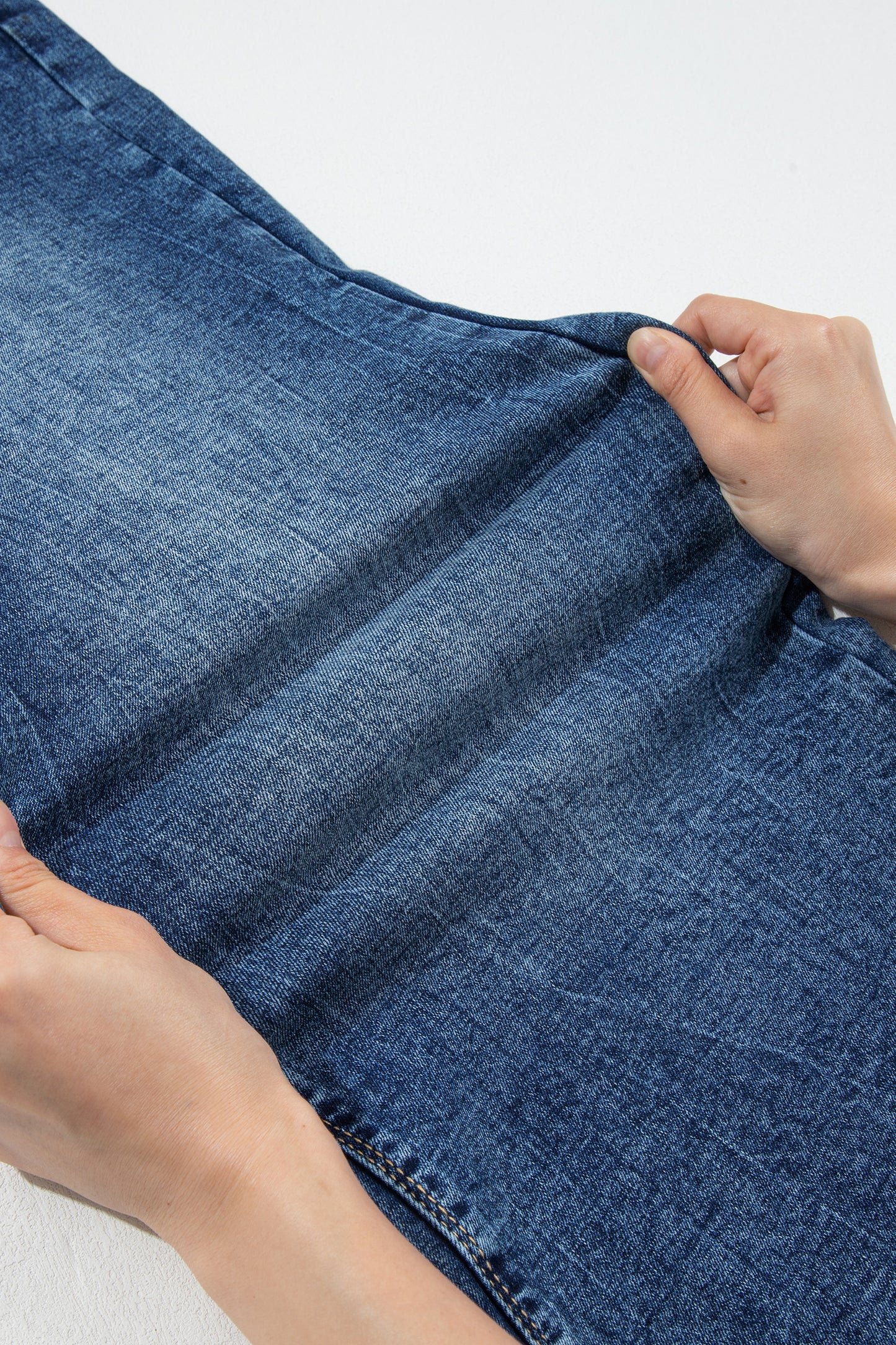 Sail Blue Acid Wash Pocket Detail Flare Jeans-Bottoms/Jeans-[Adult]-[Female]-2022 Online Blue Zone Planet